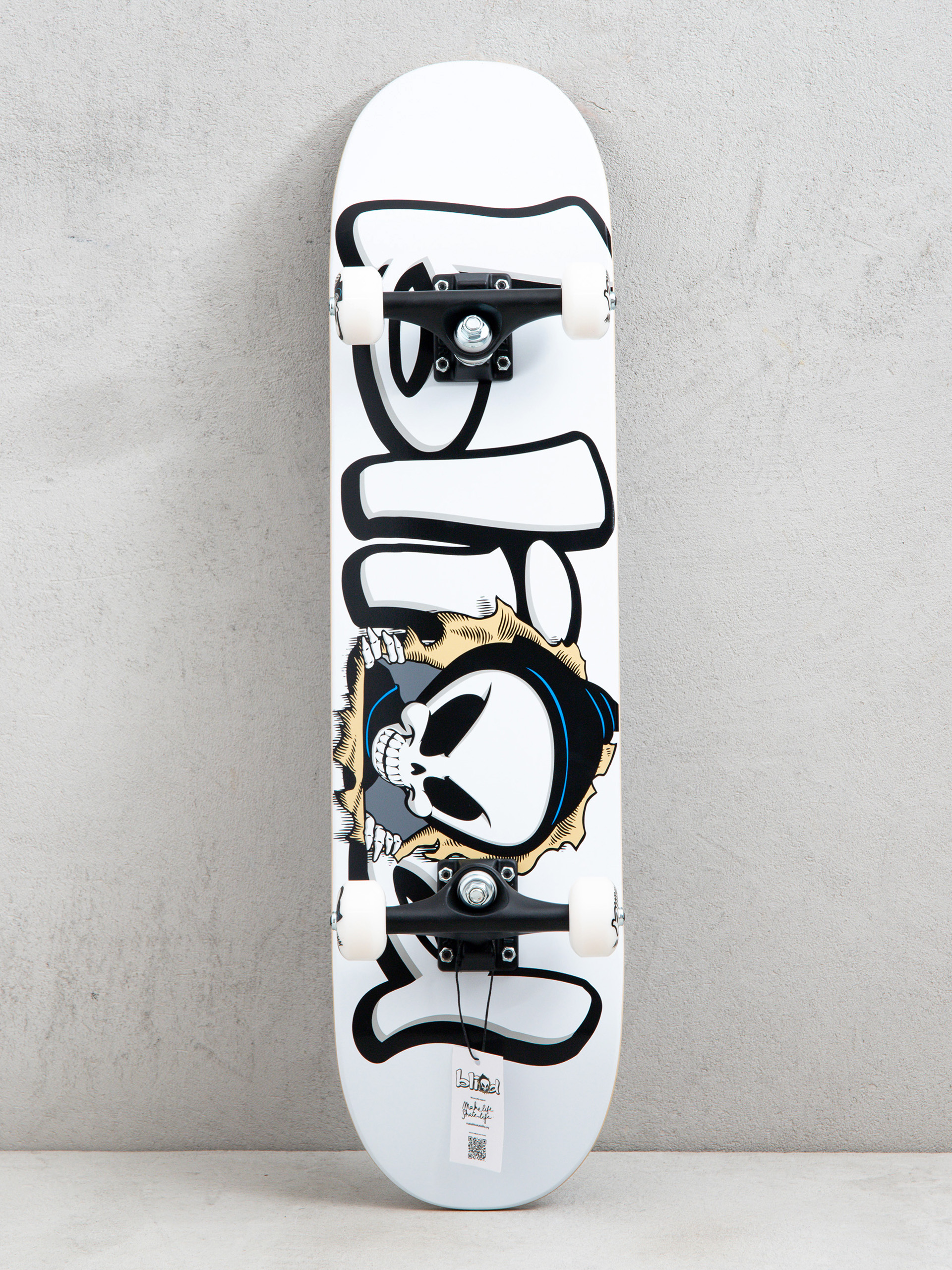 Скейтборд Blind Classic Bust Out Reaper (white)