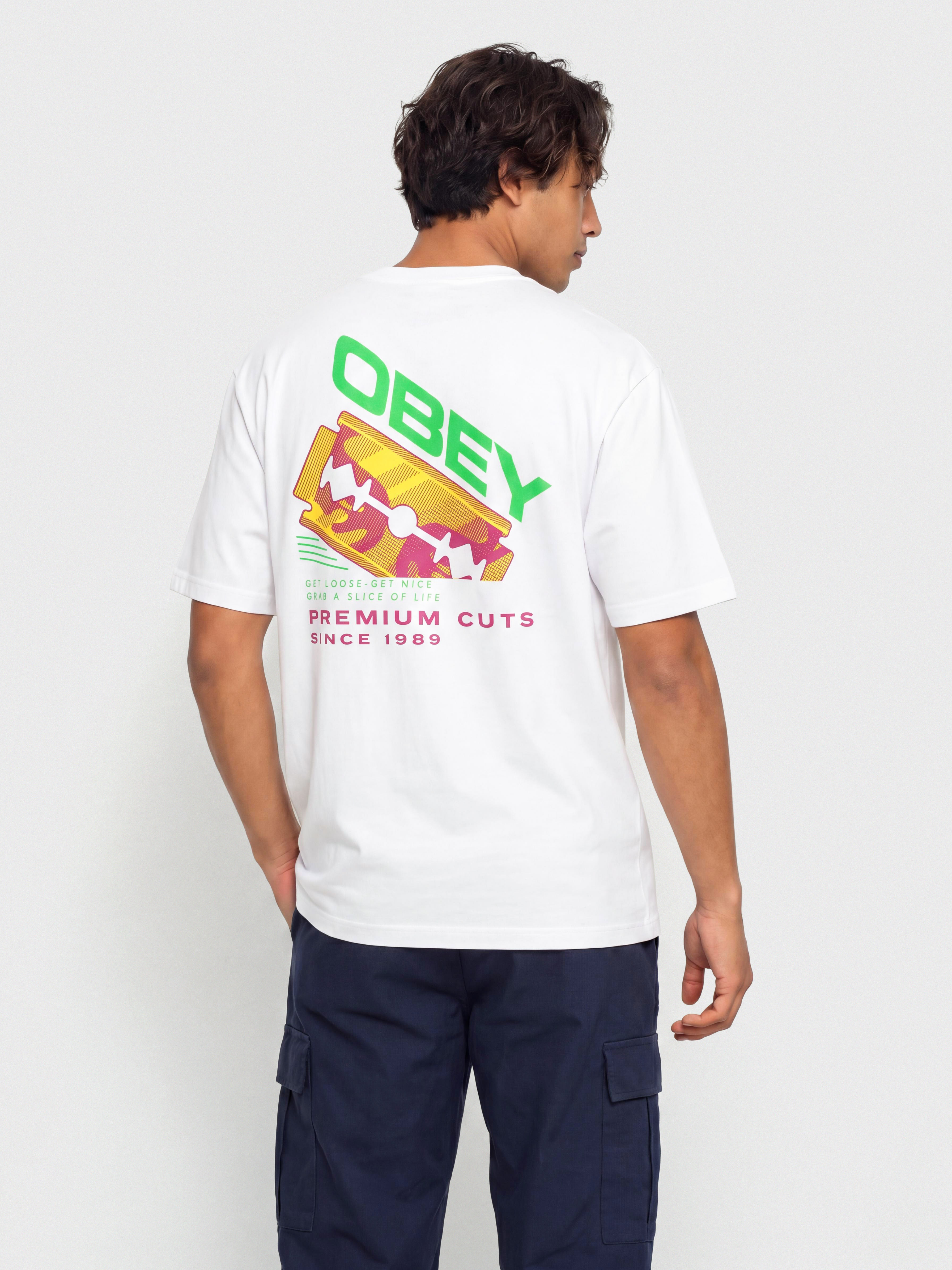 Футболка OBEY Razor (white)