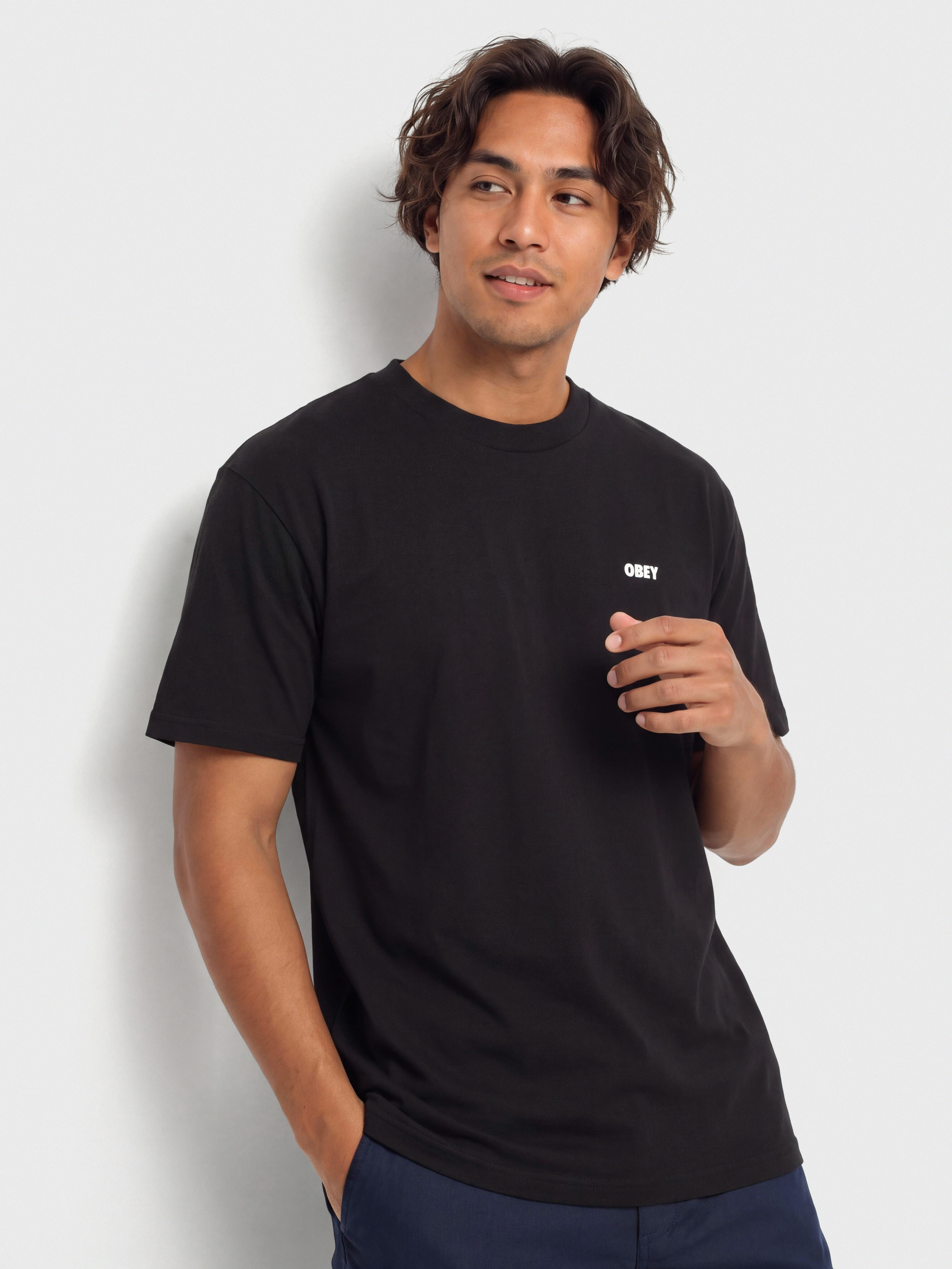 Футболка OBEY The Medium Is The Message (black)