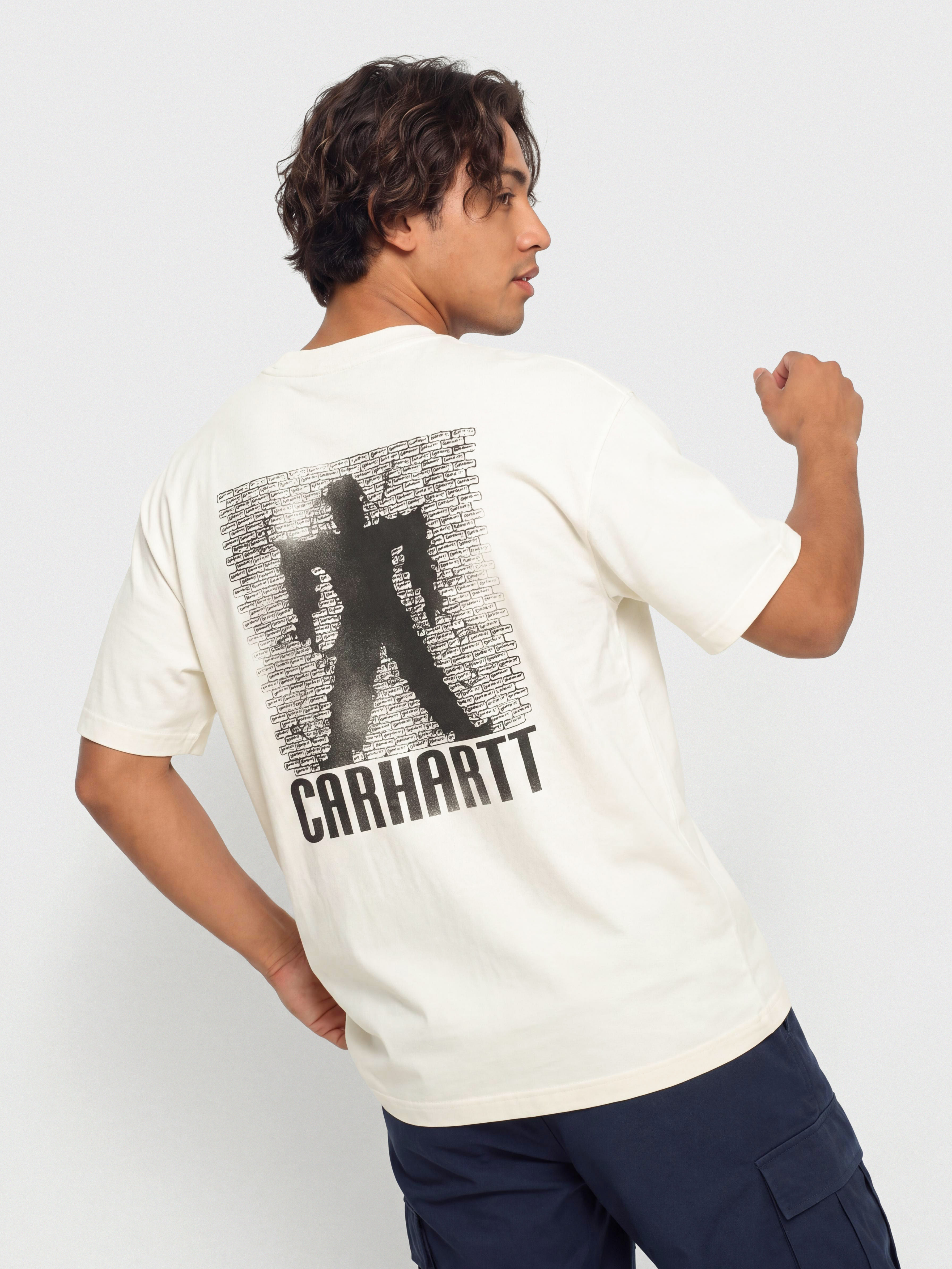 Футболка Carhartt WIP Bricky Man (wax/stone dyed)