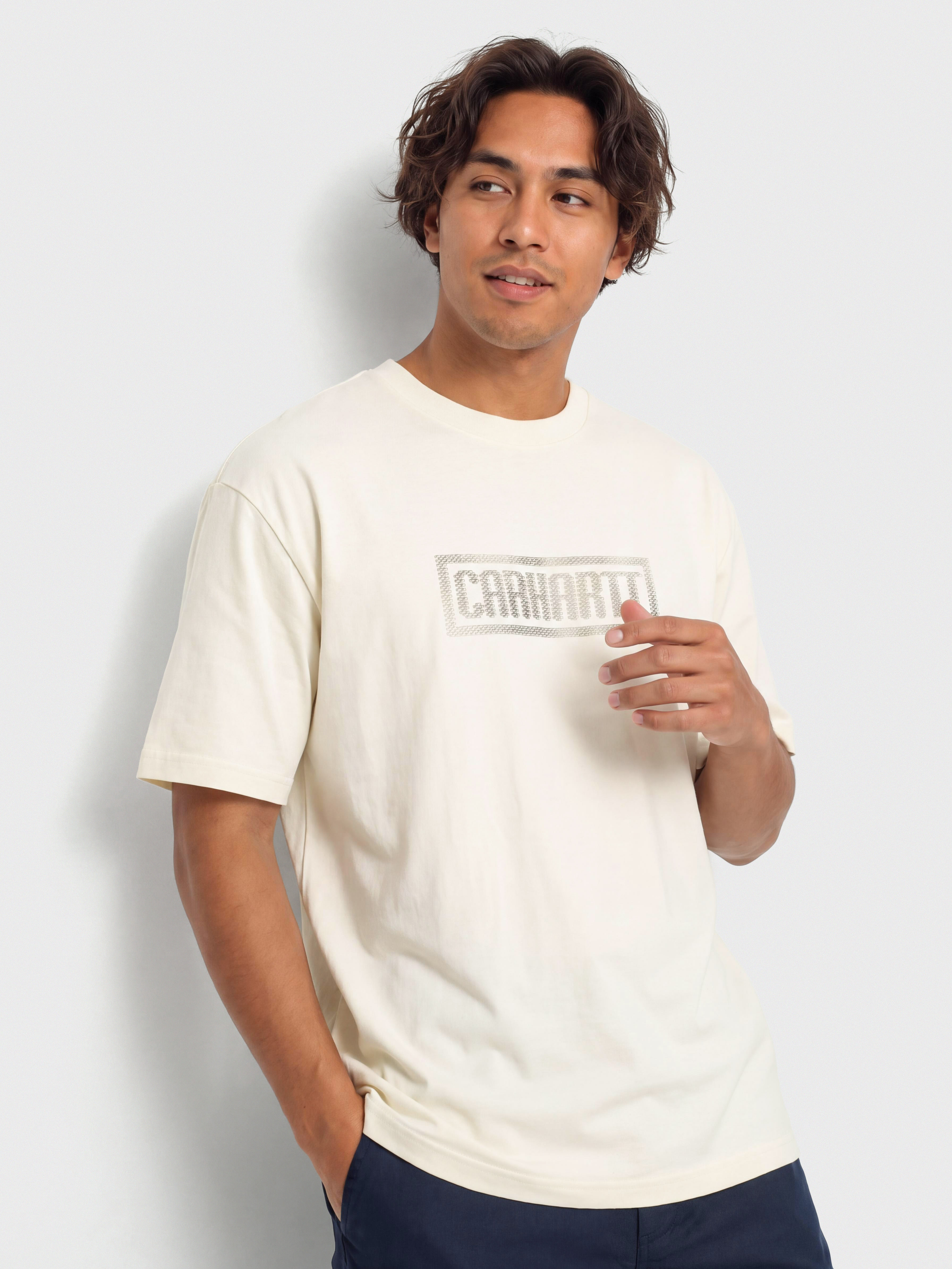 Футболка Carhartt WIP Bricky Man (wax/stone dyed)