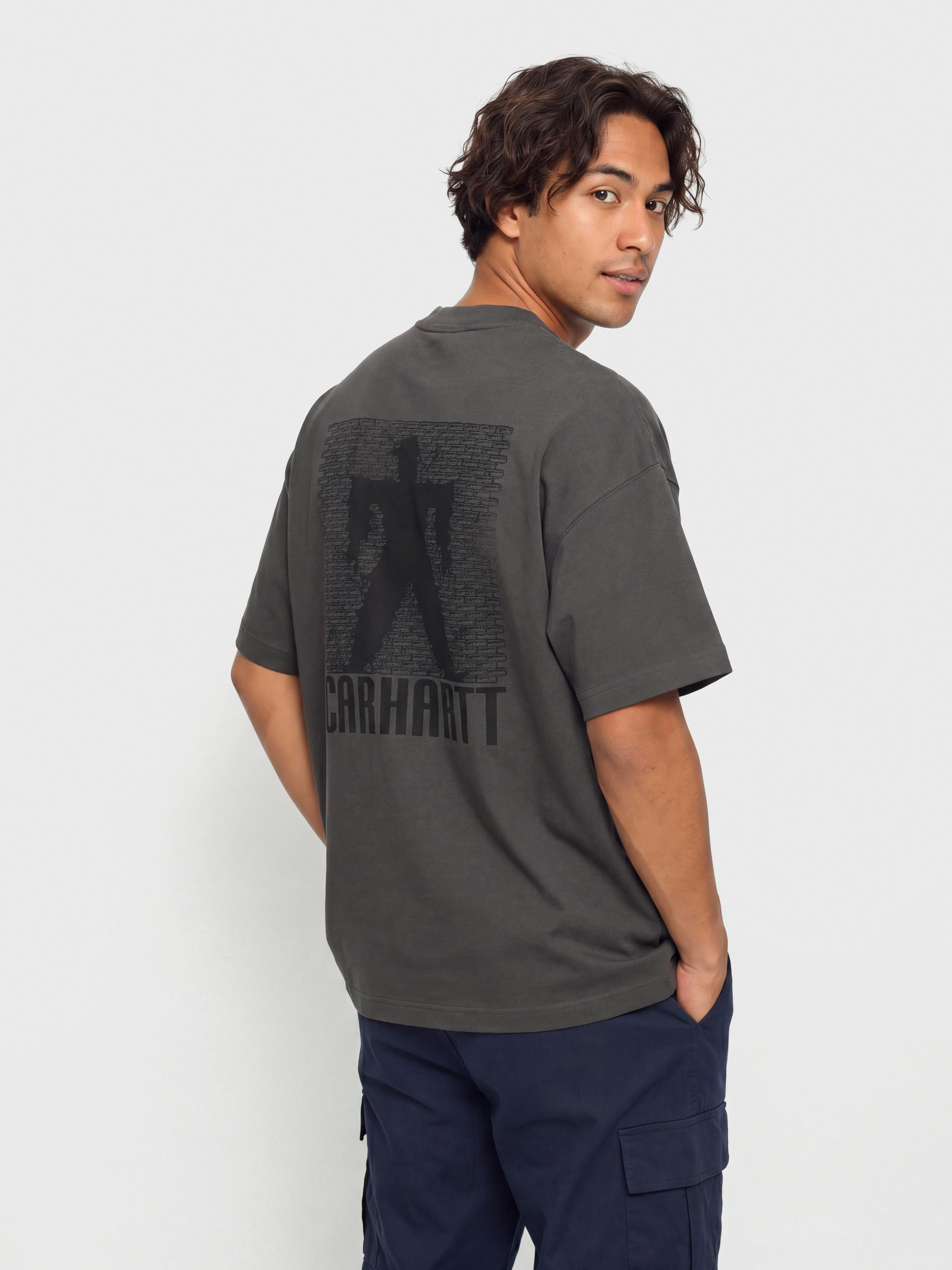 Футболка Carhartt WIP Bricky Man (soot/stone dyed)