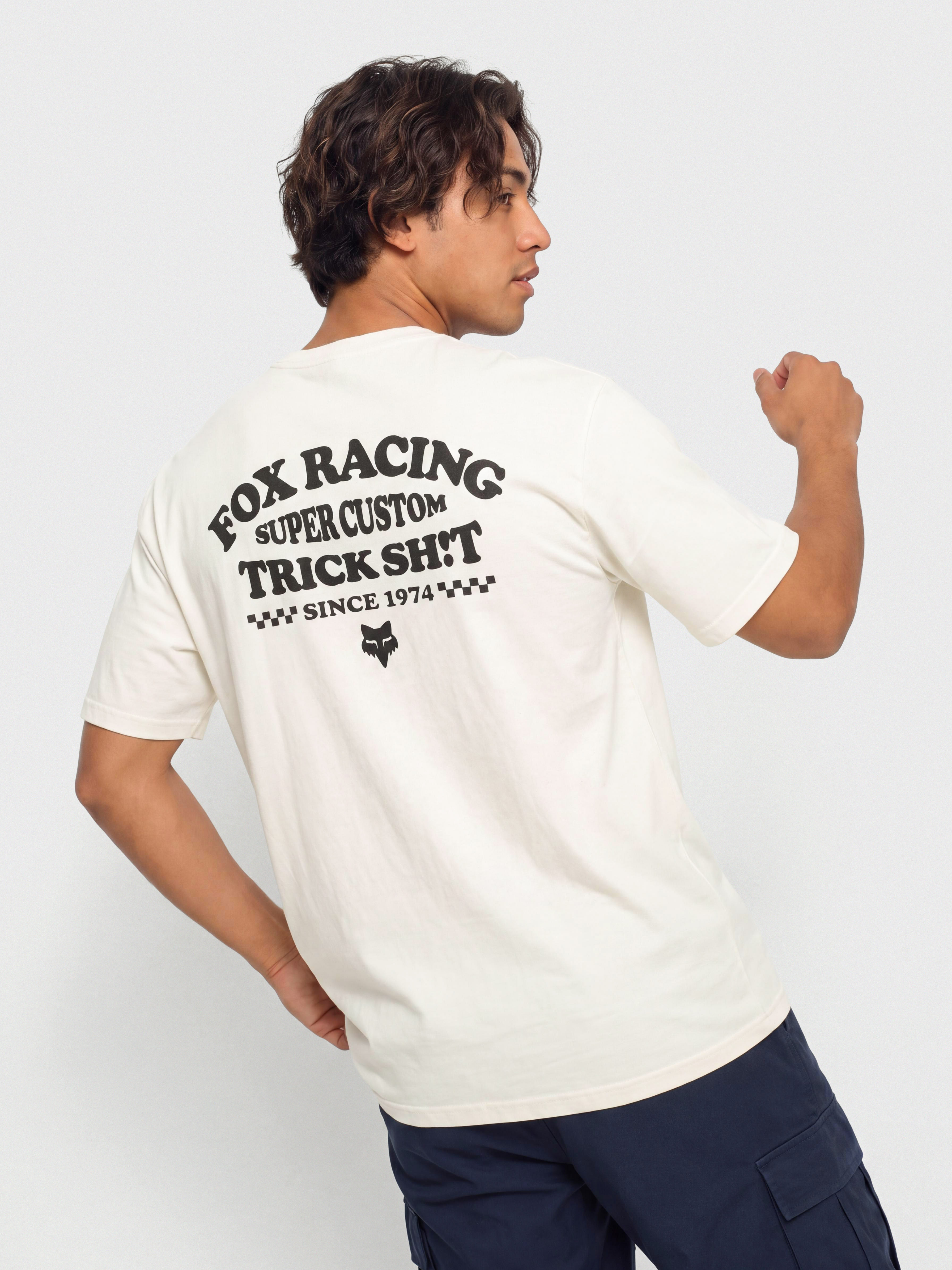 Футболка Fox Trick 195 (off white)