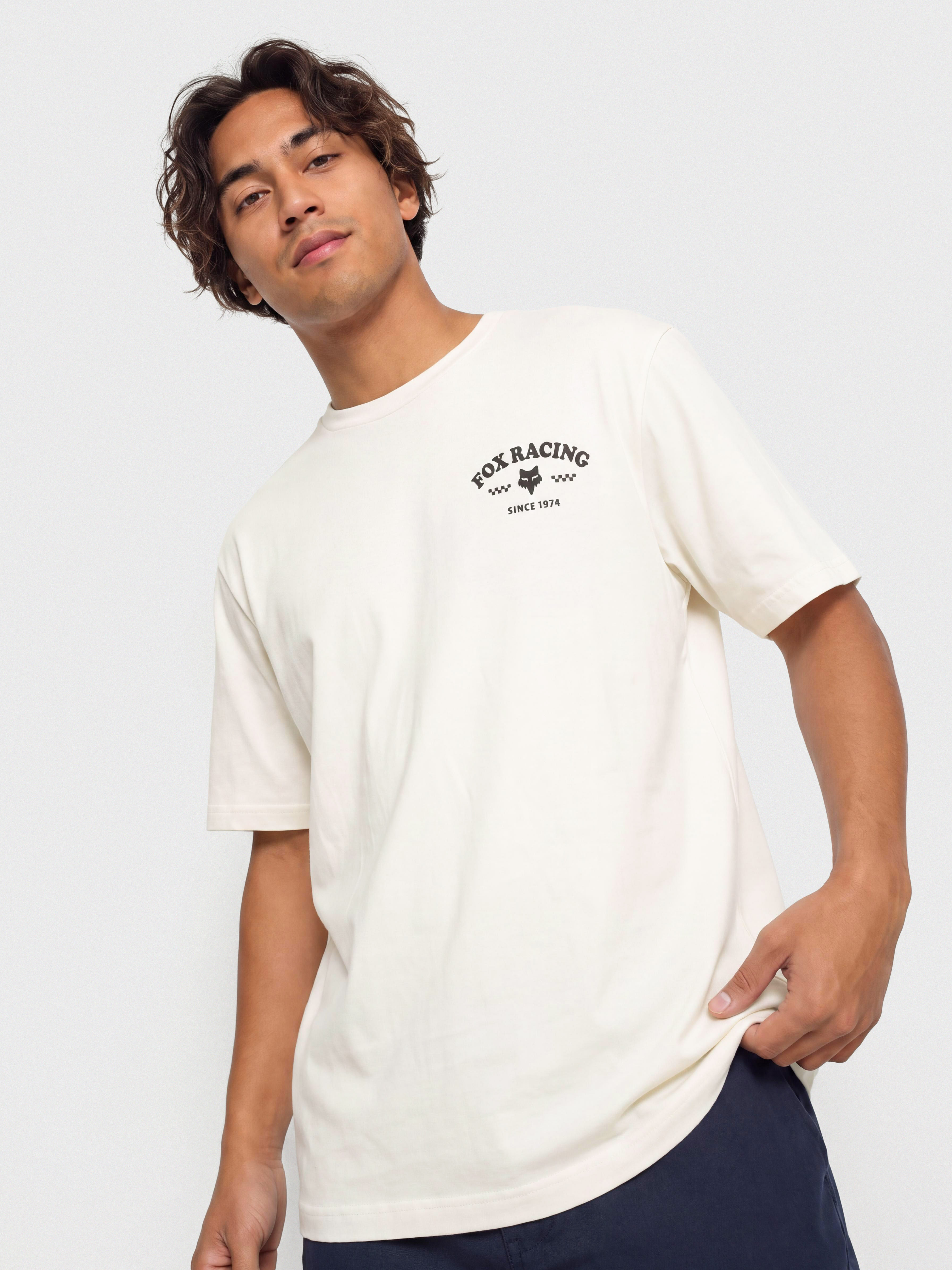 Футболка Fox Trick 195 (off white)