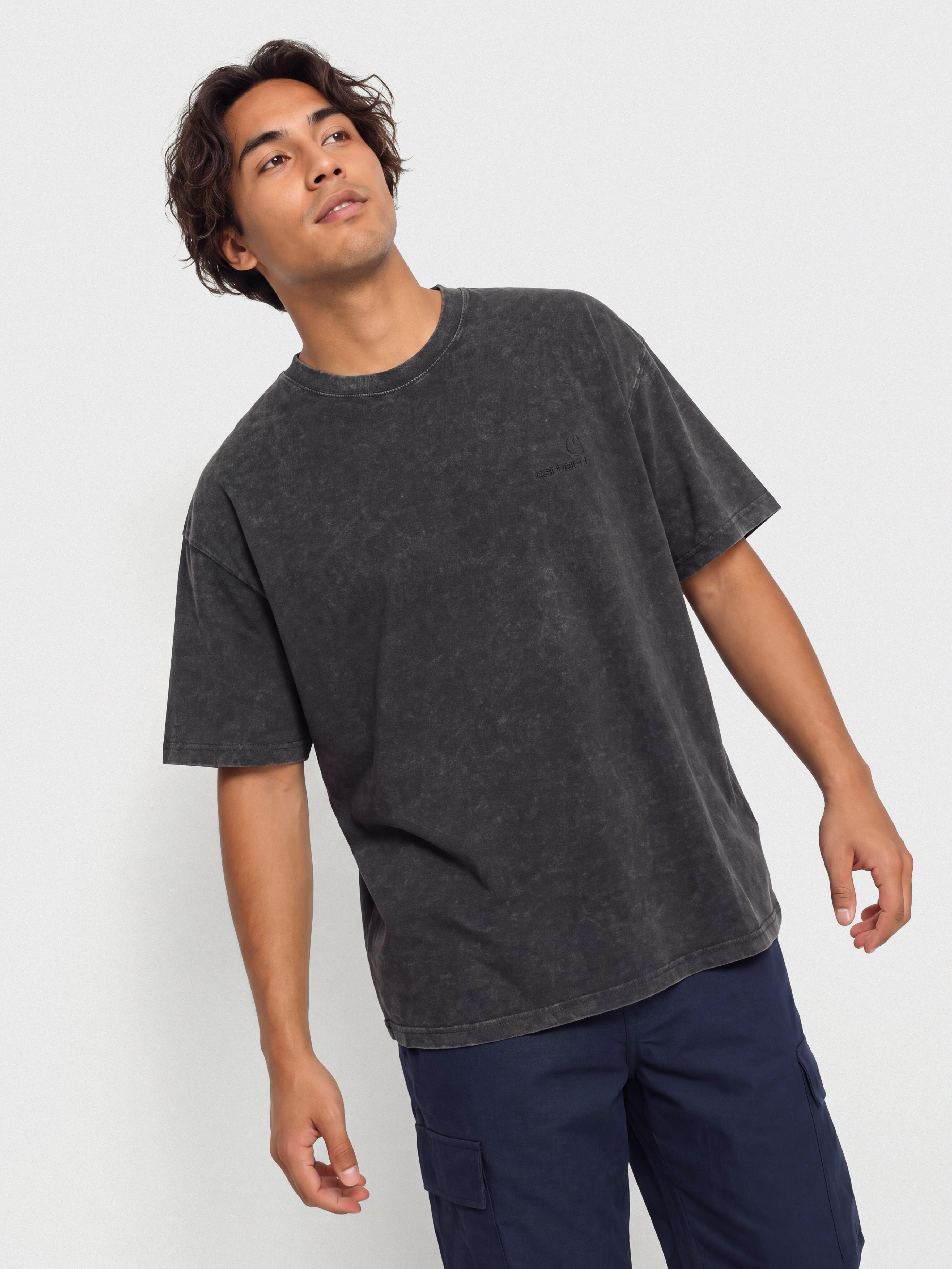 Футболка Carhartt WIP Lambert (black/moon wash)