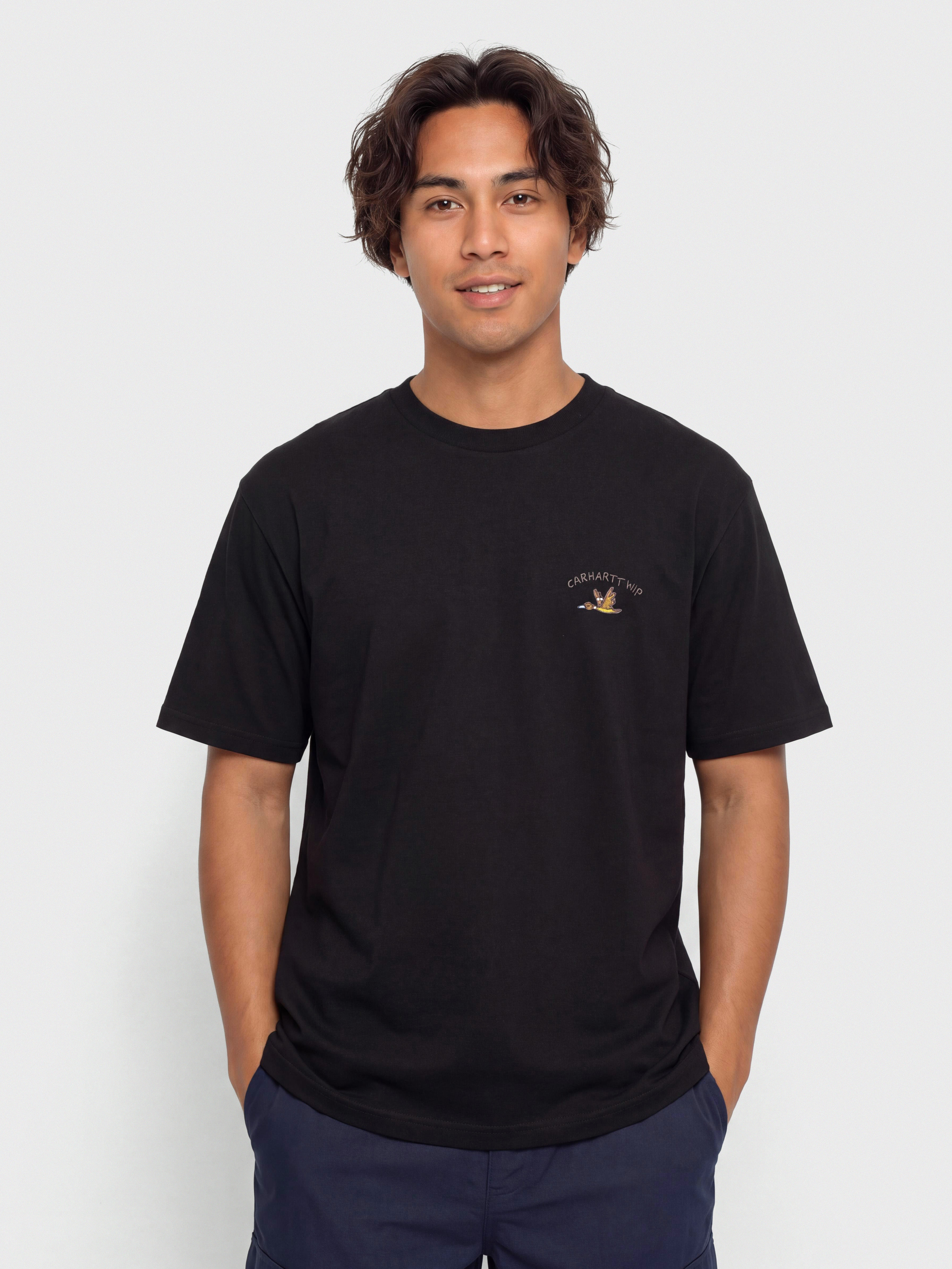 Футболка Carhartt WIP Animated Ducks (black)