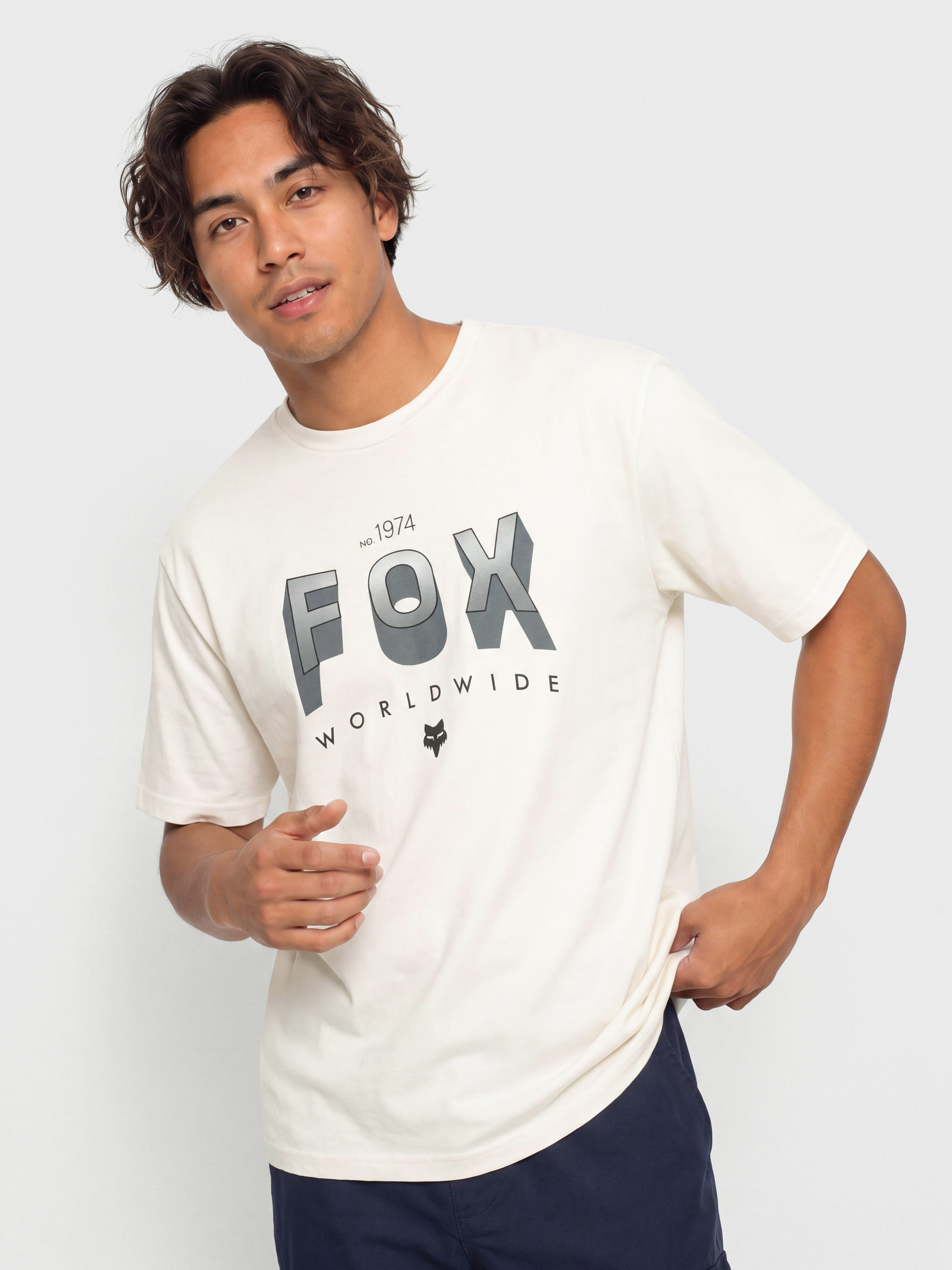 Футболка Fox Block 195 (off white)