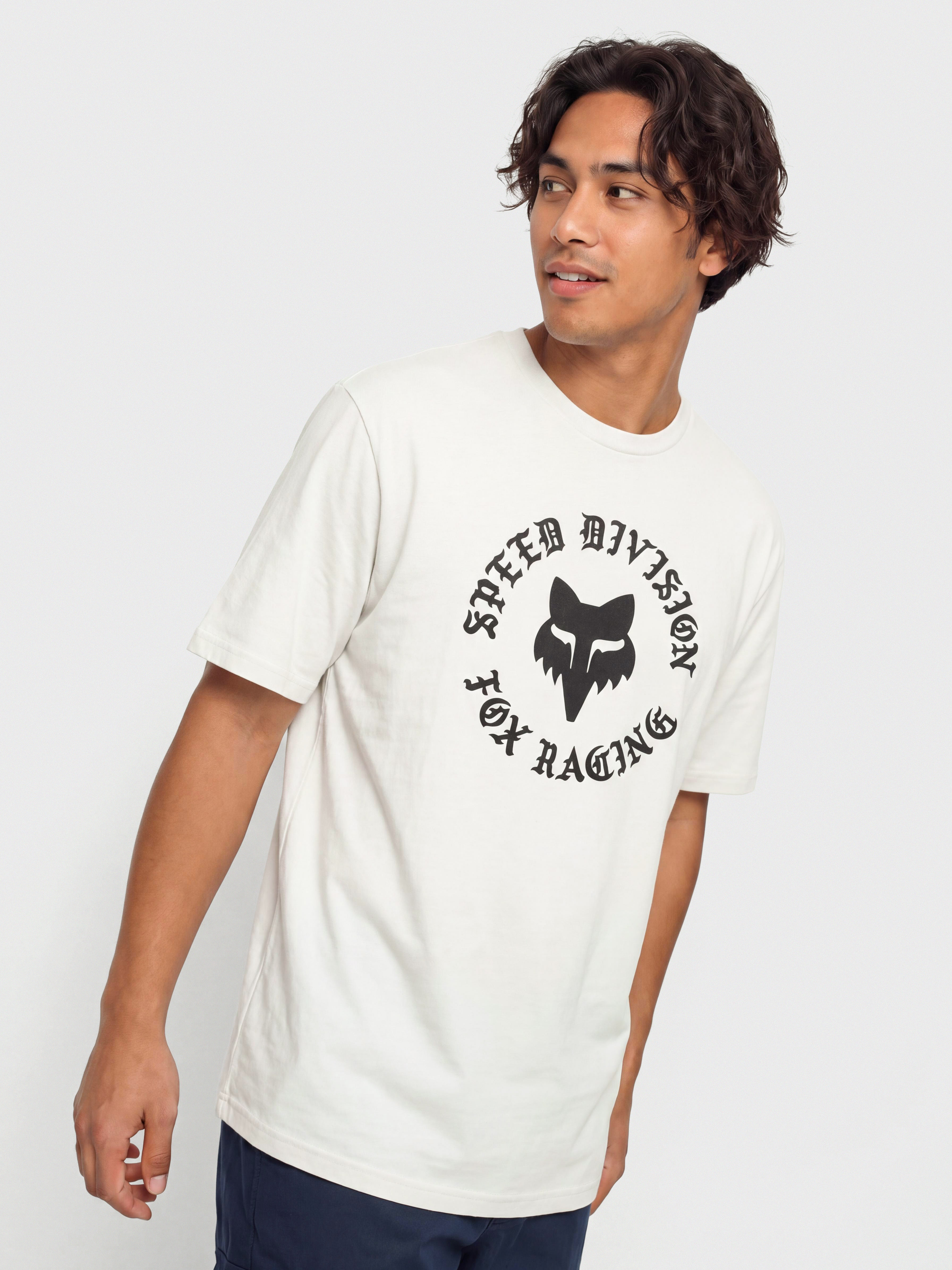 Футболка Fox Badge 195 (light grey)