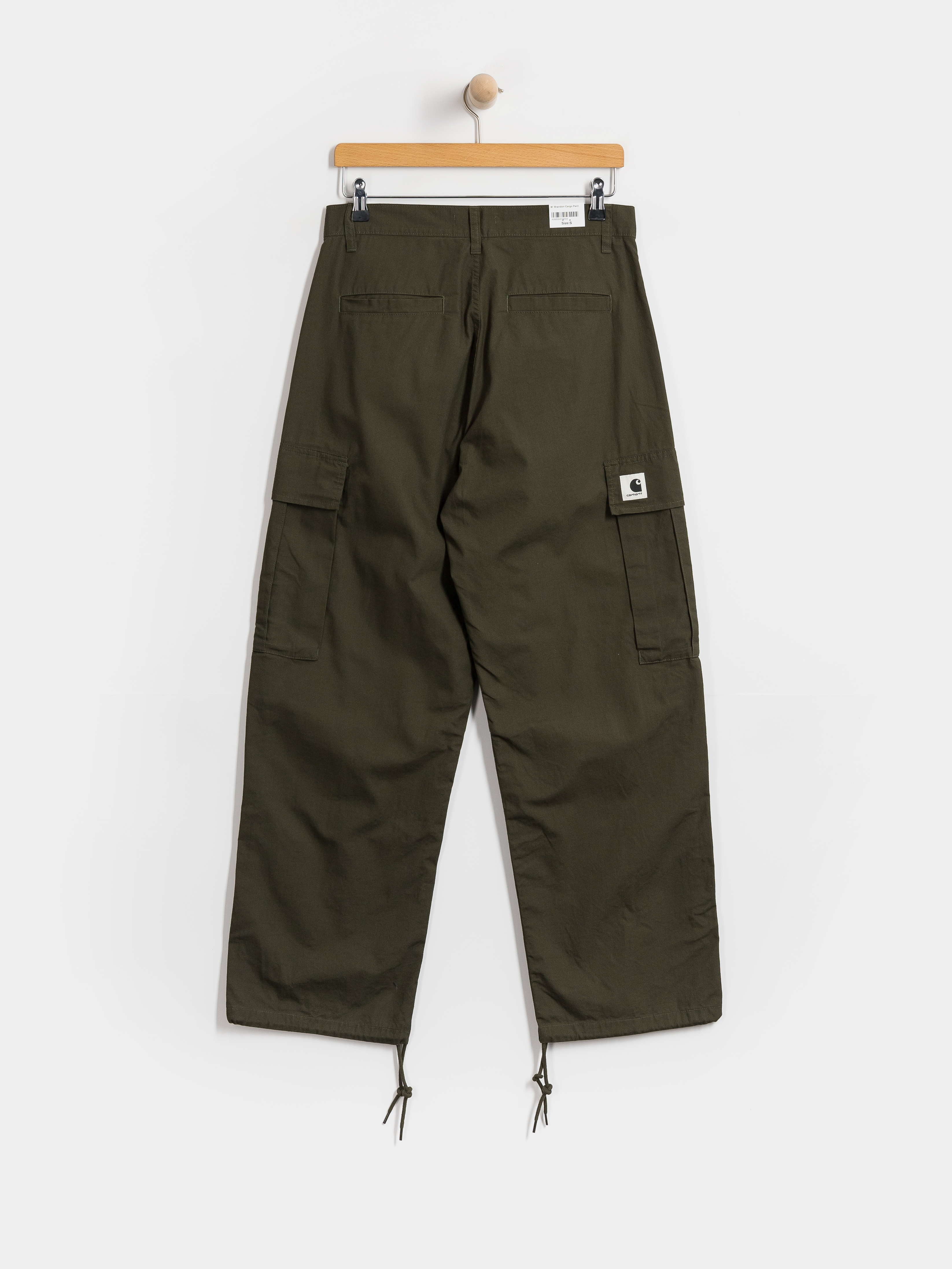 Штани Carhartt WIP Brandon Cargo Wmn (cypress/rinsed)
