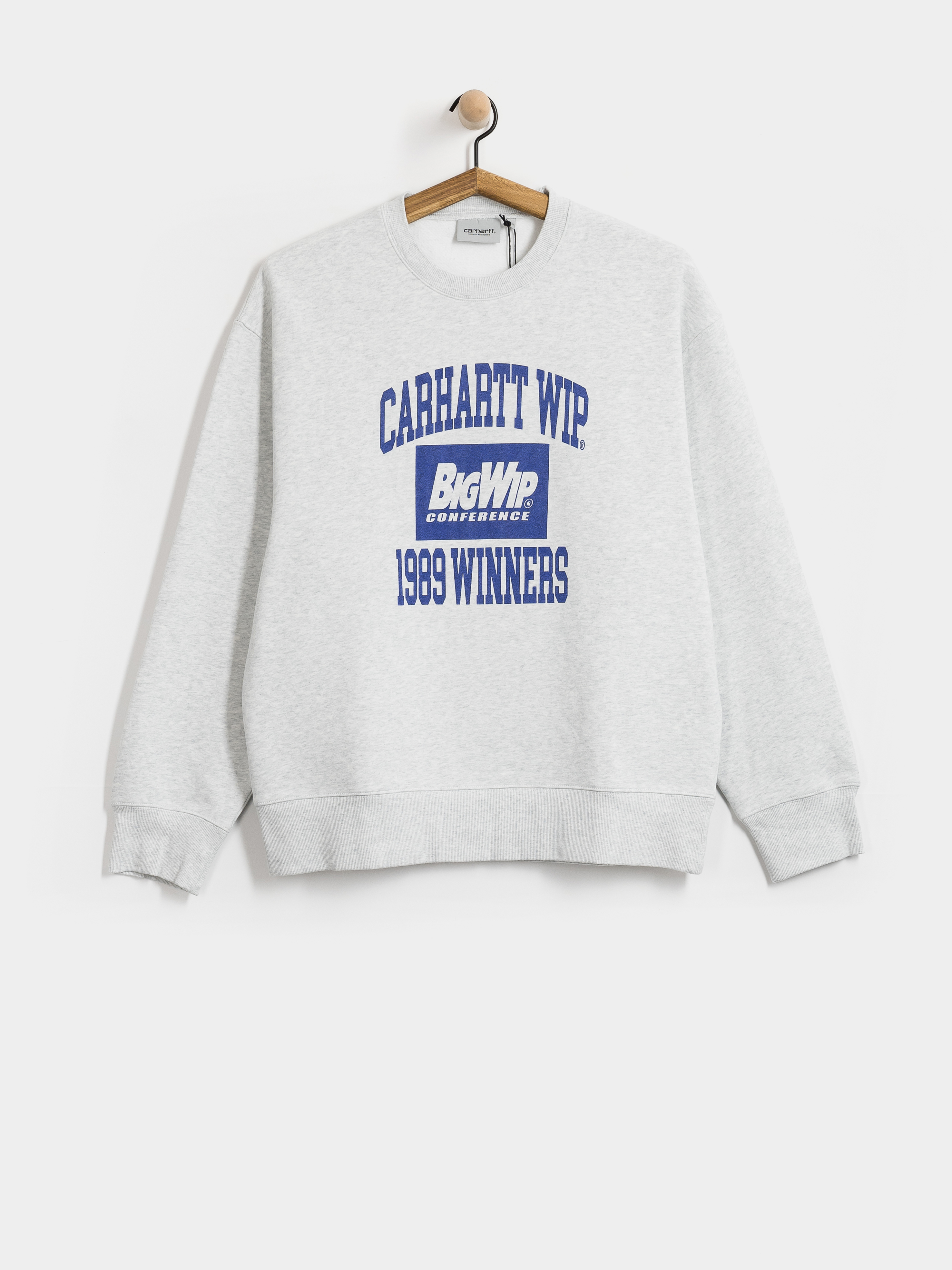 Світшот Carhartt WIP 1989 Winners (ash heather/heavy stone wash)