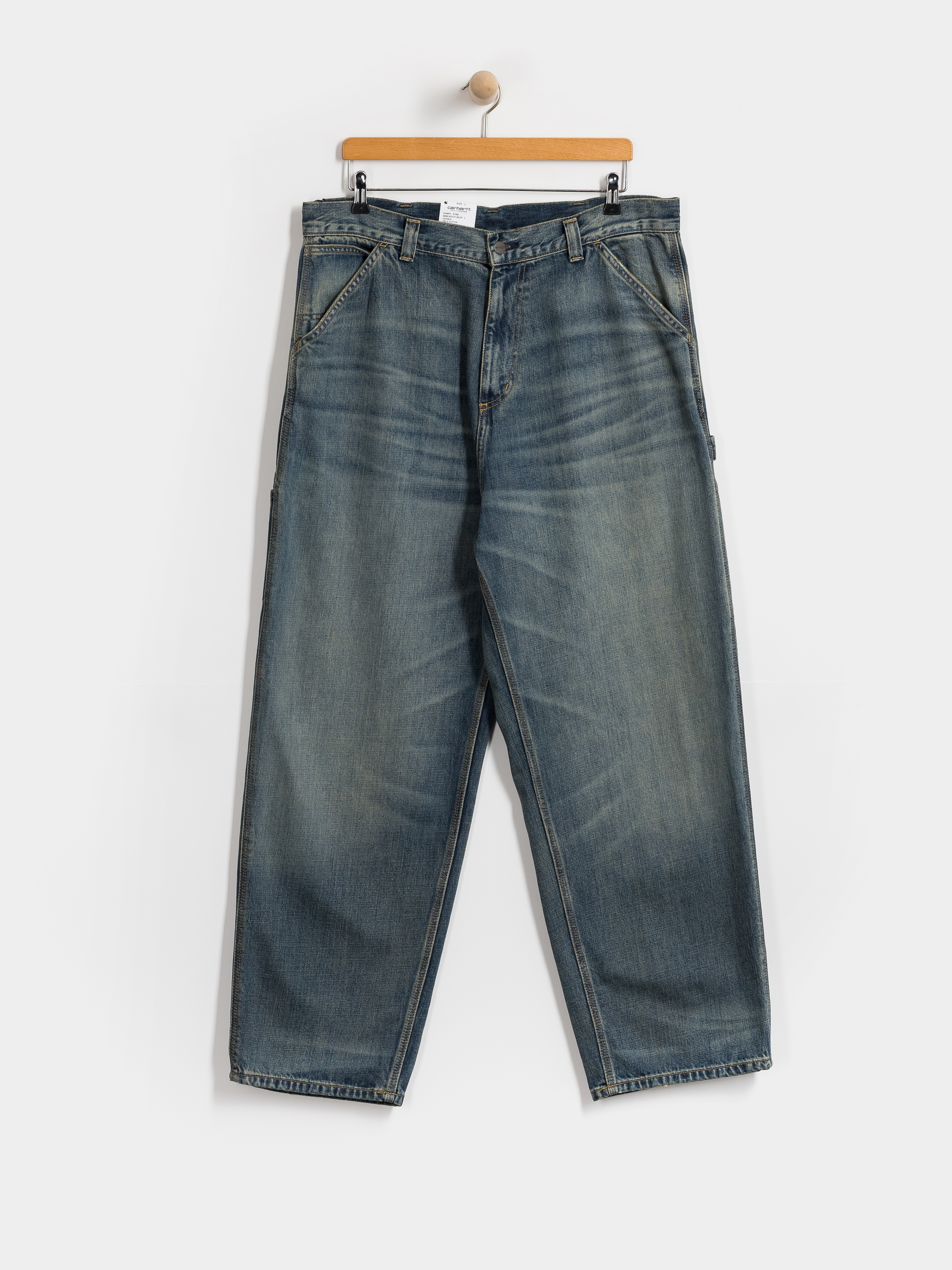 u0428u0442u0430u043du0438 Carhartt WIP OG Single Knee (blue/worn used wash)