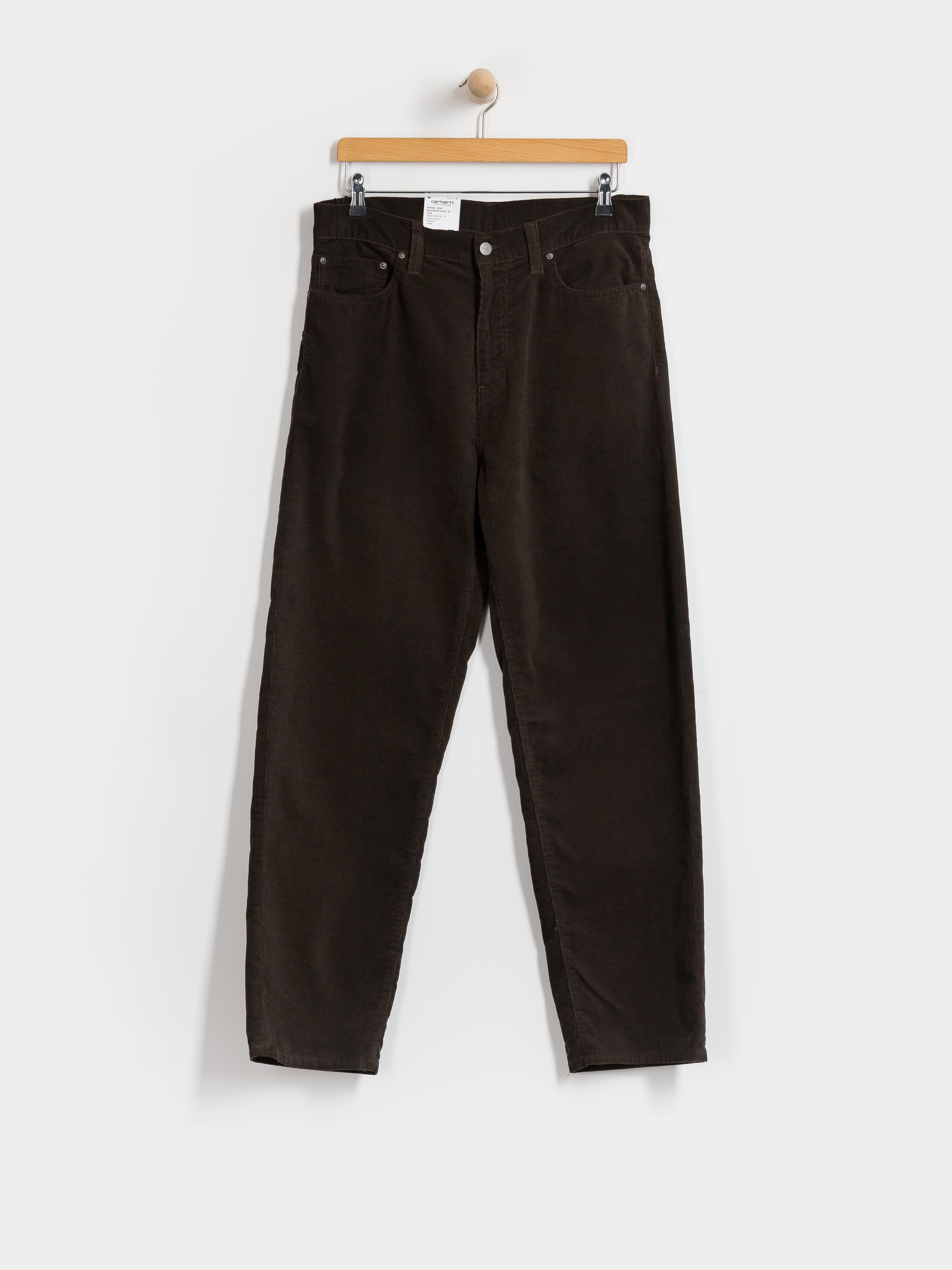 u0428u0442u0430u043du0438 Carhartt WIP Aaron (tobacco/rinsed)