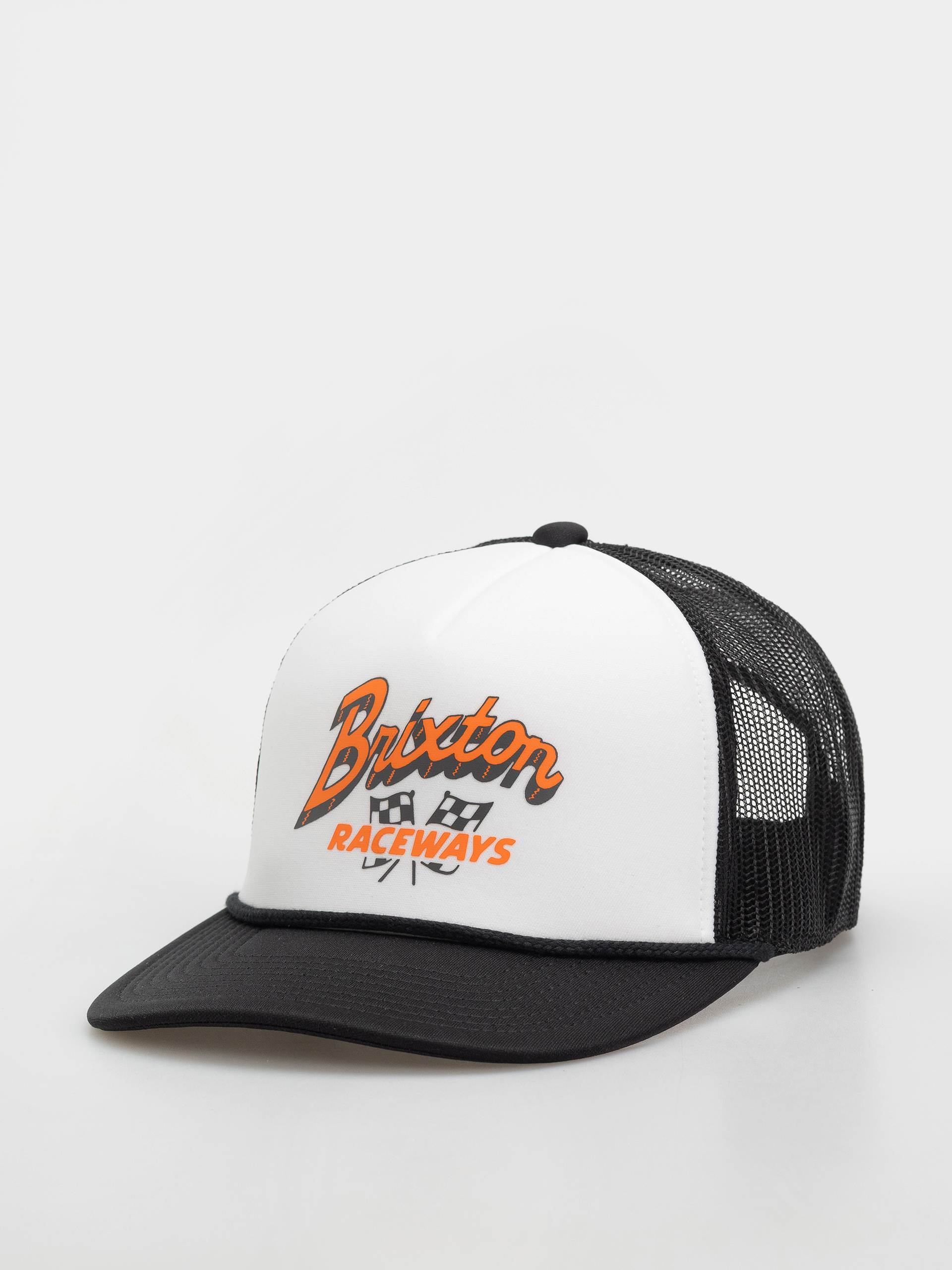 Кепка Brixton Clemont Trucker Hat (black/white)