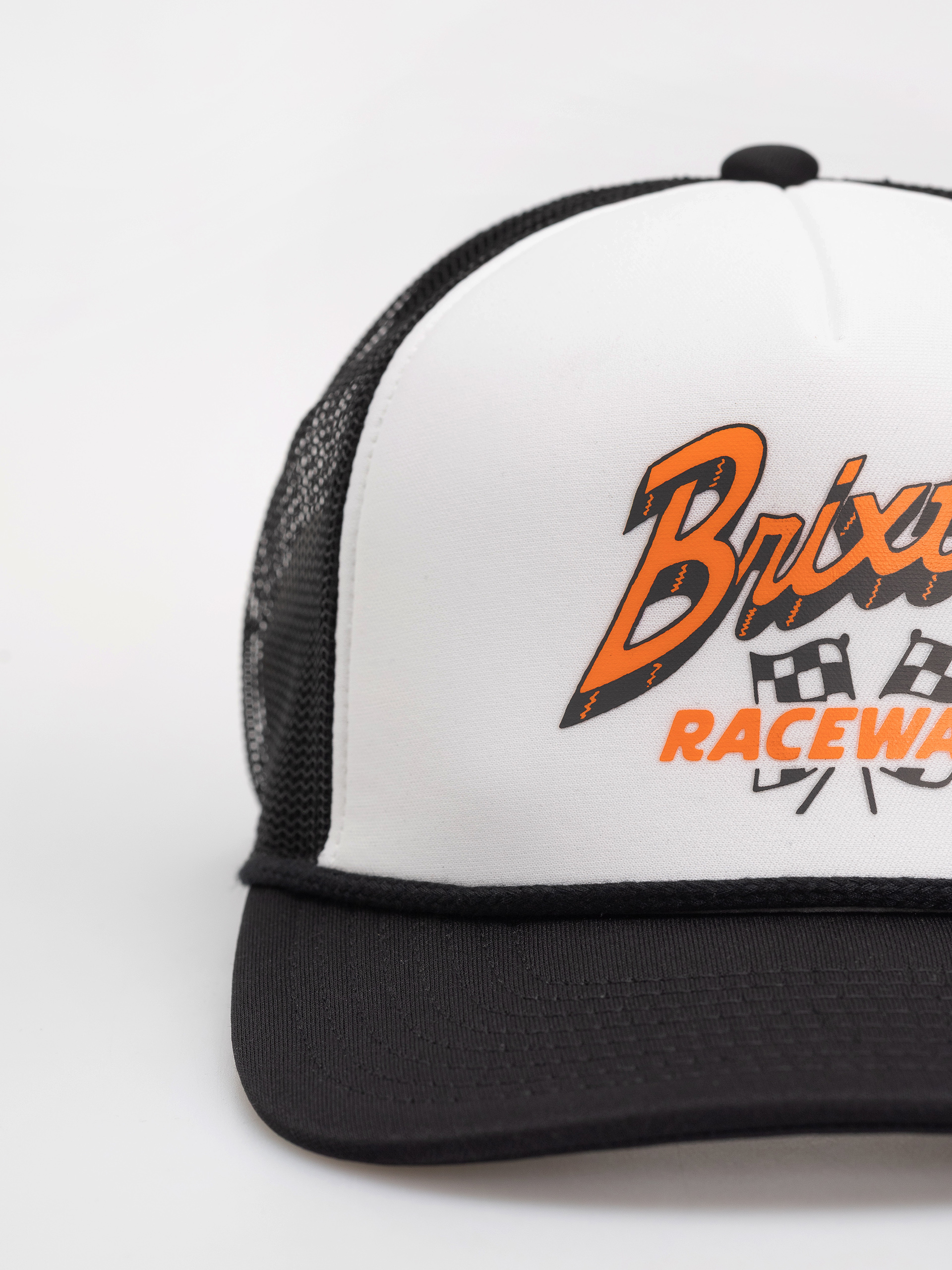 Кепка Brixton Clemont Trucker Hat (black/white)