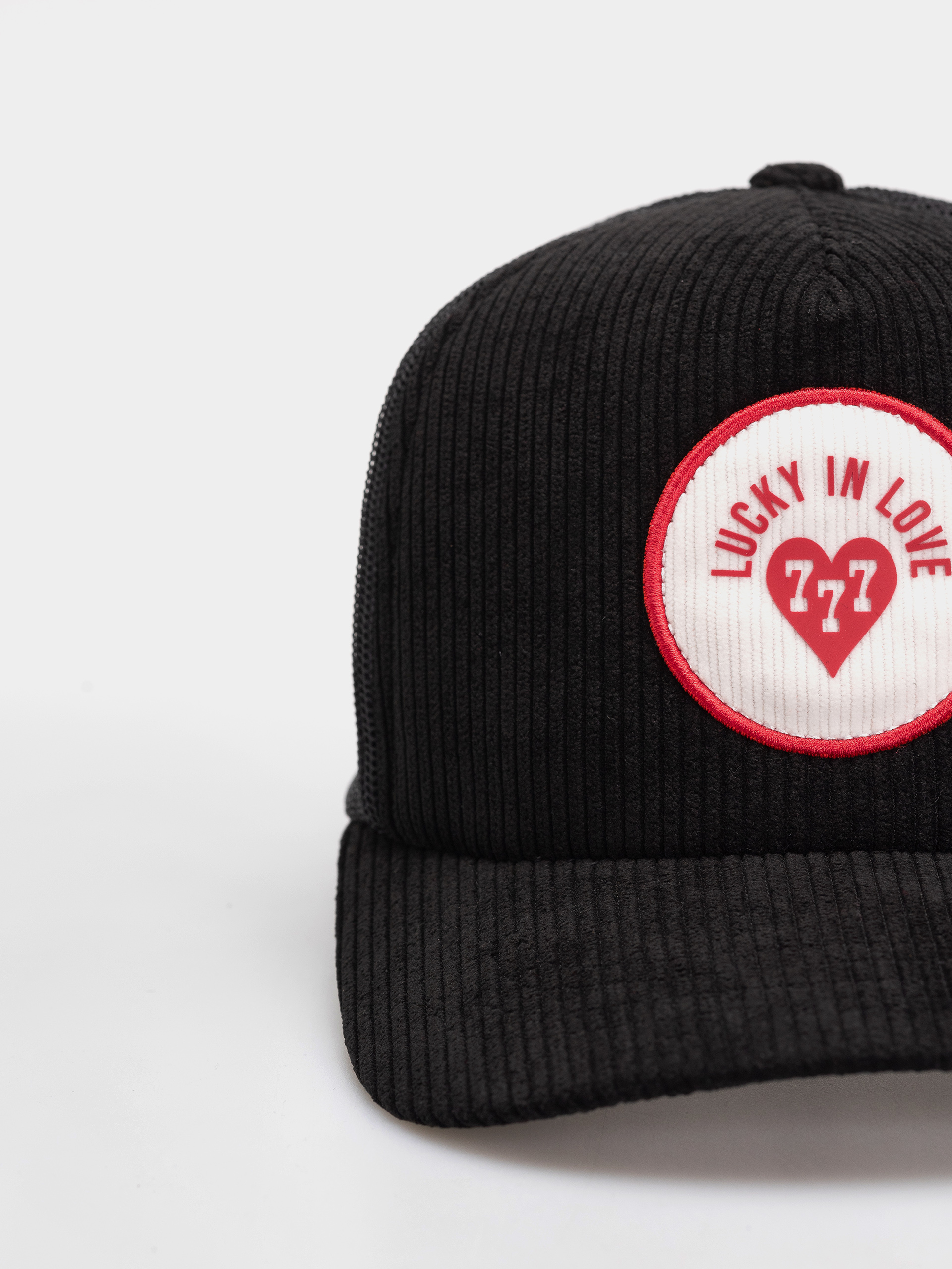 Кепка Brixton Lucky In Love Trucker Hat (black)