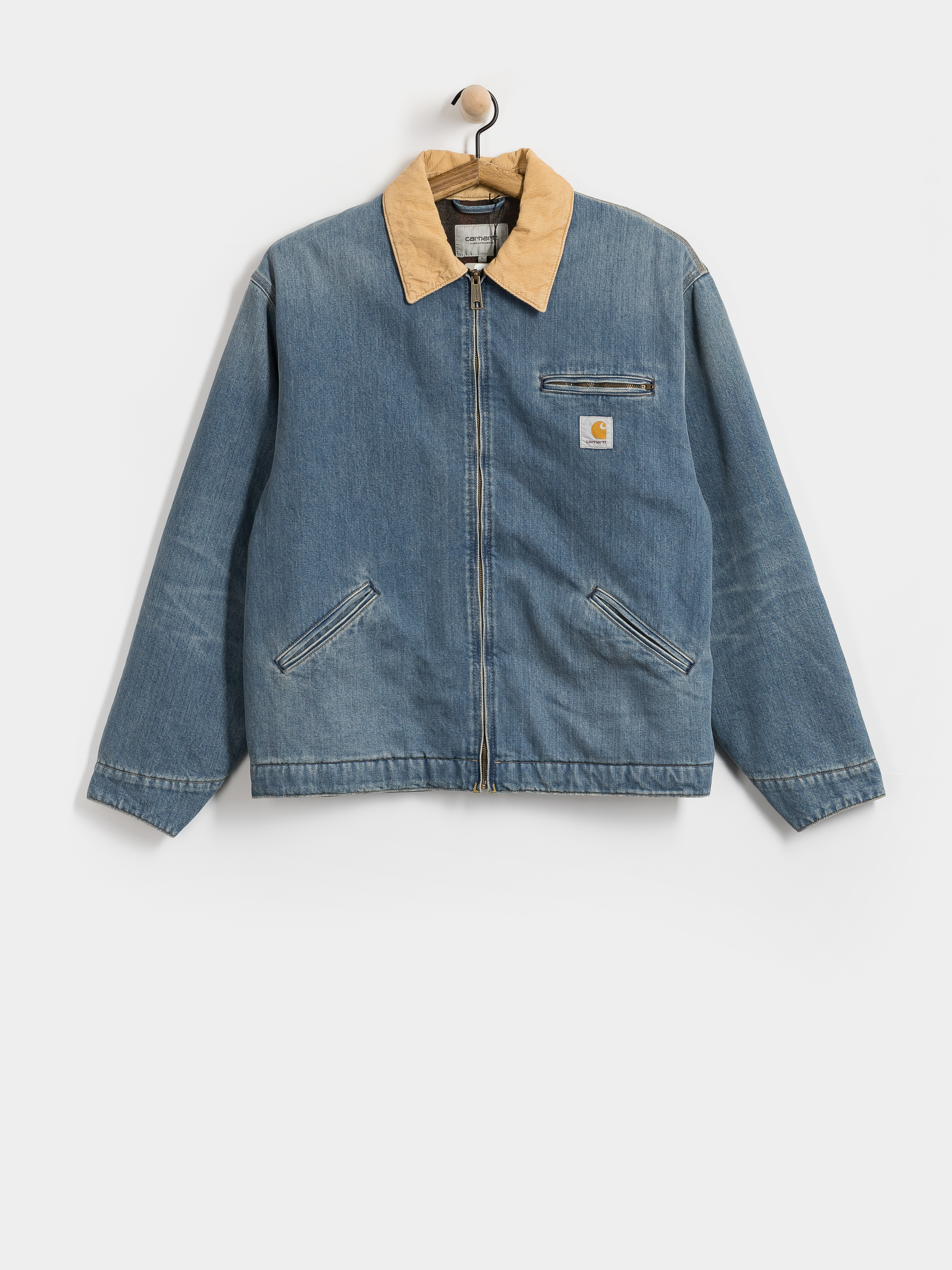 Куртка Carhartt WIP OG Detroit (blue/dusty h brown/old used wash)
