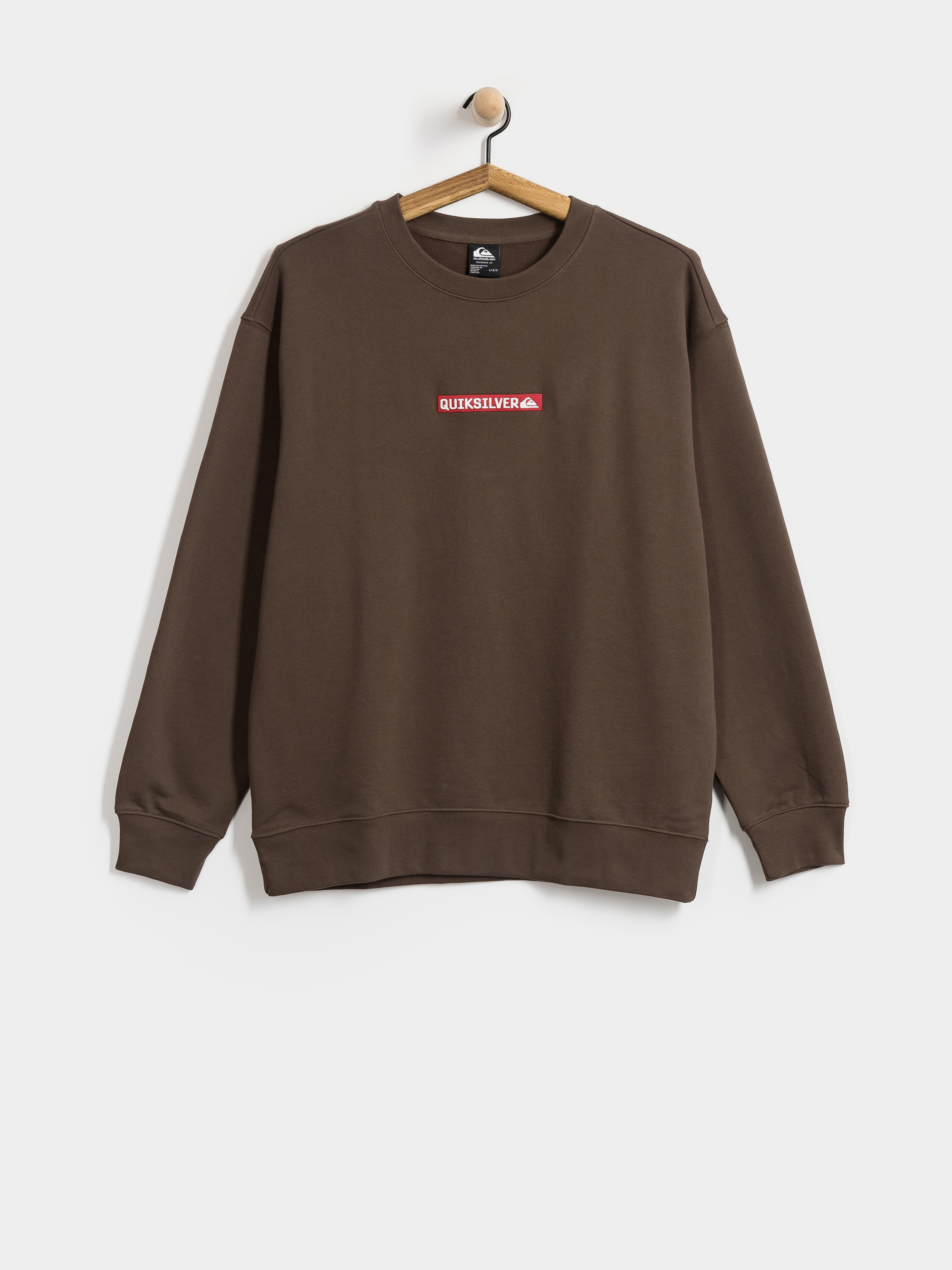 Світшот Quiksilver Dna Crew (chocolate brown)