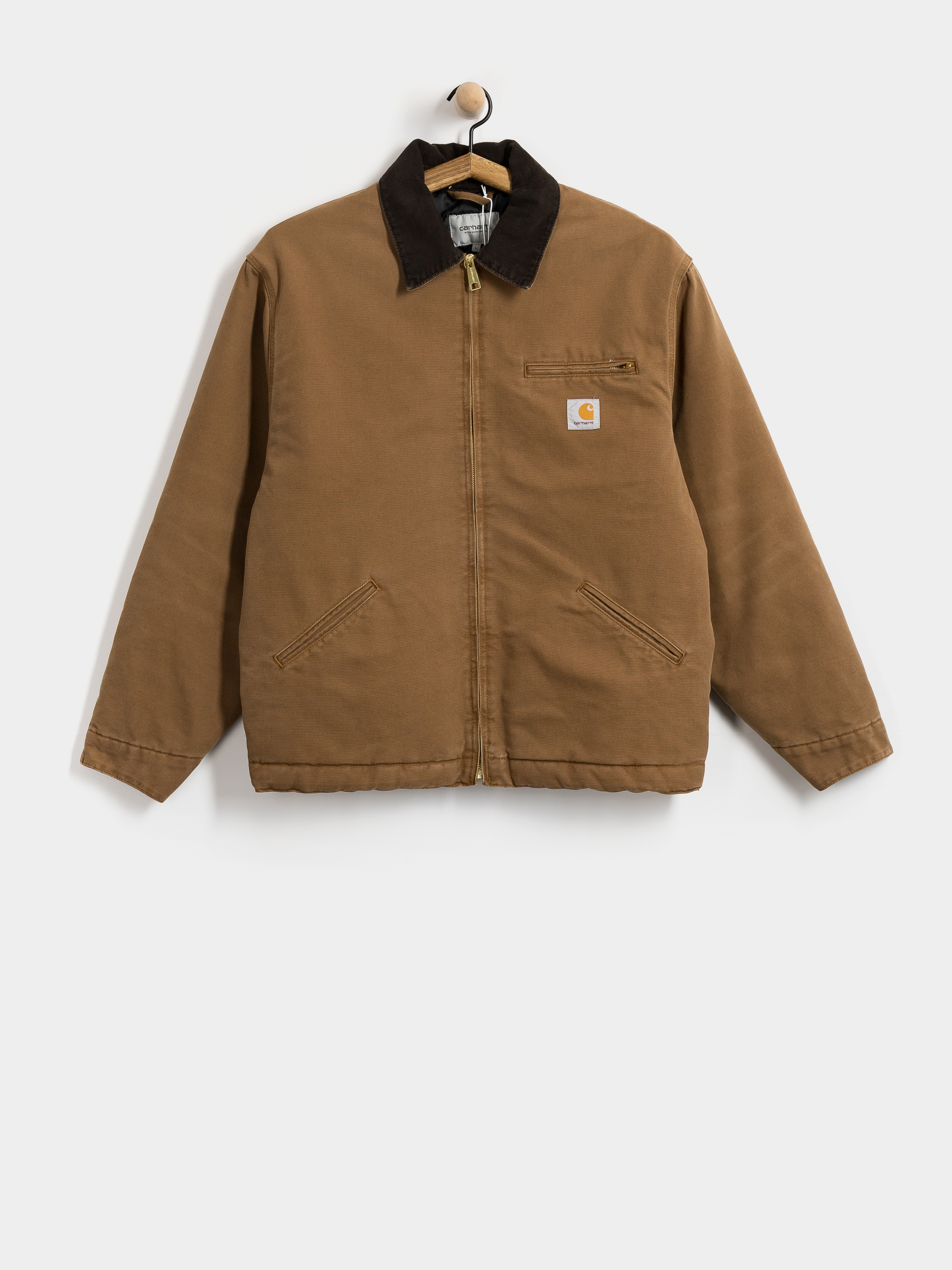 Куртка Carhartt WIP OG Detroit (wip h brown/tobacco/stone canvas)