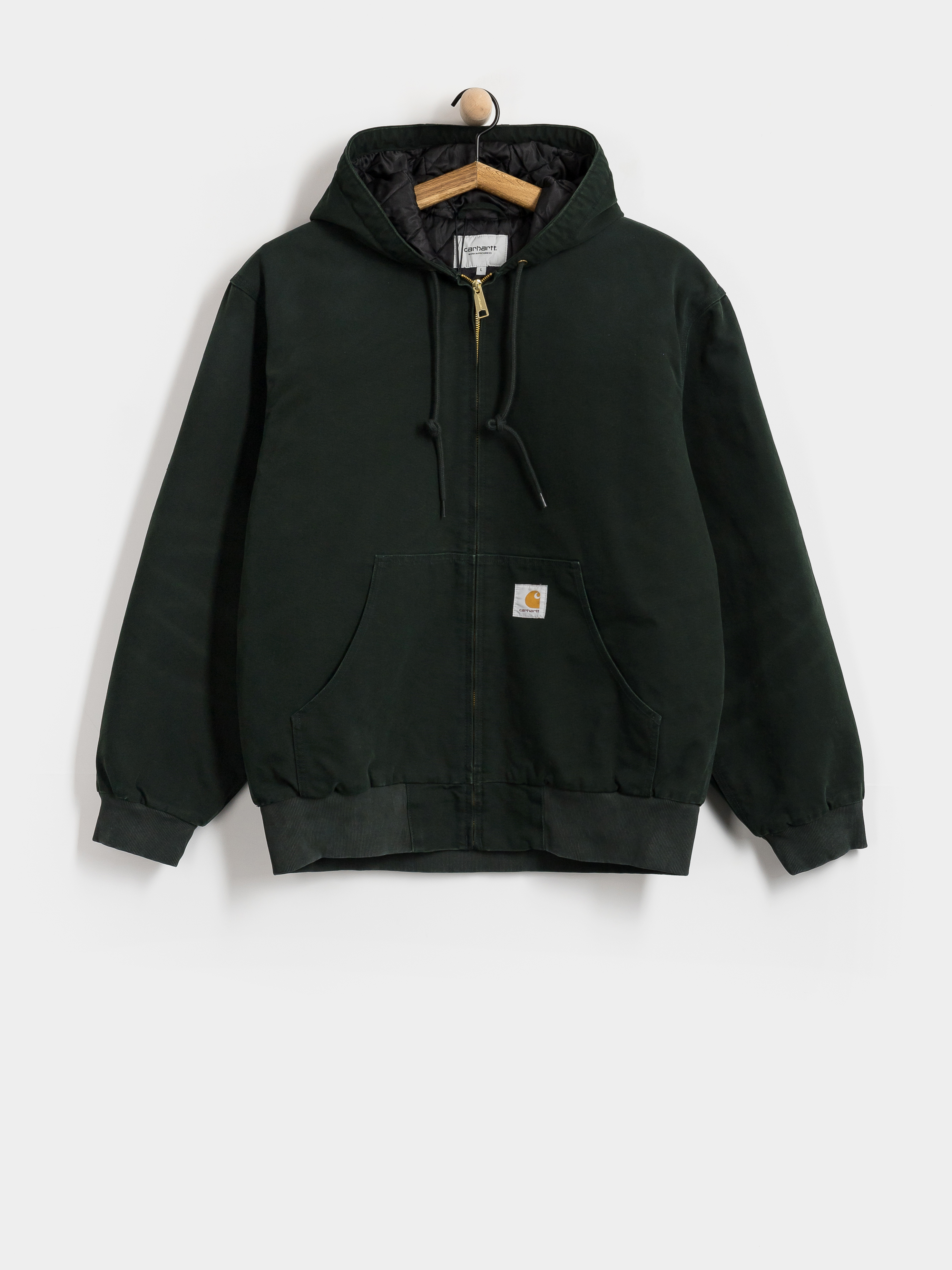 Куртка Carhartt WIP OG Active (raven/stone canvas)