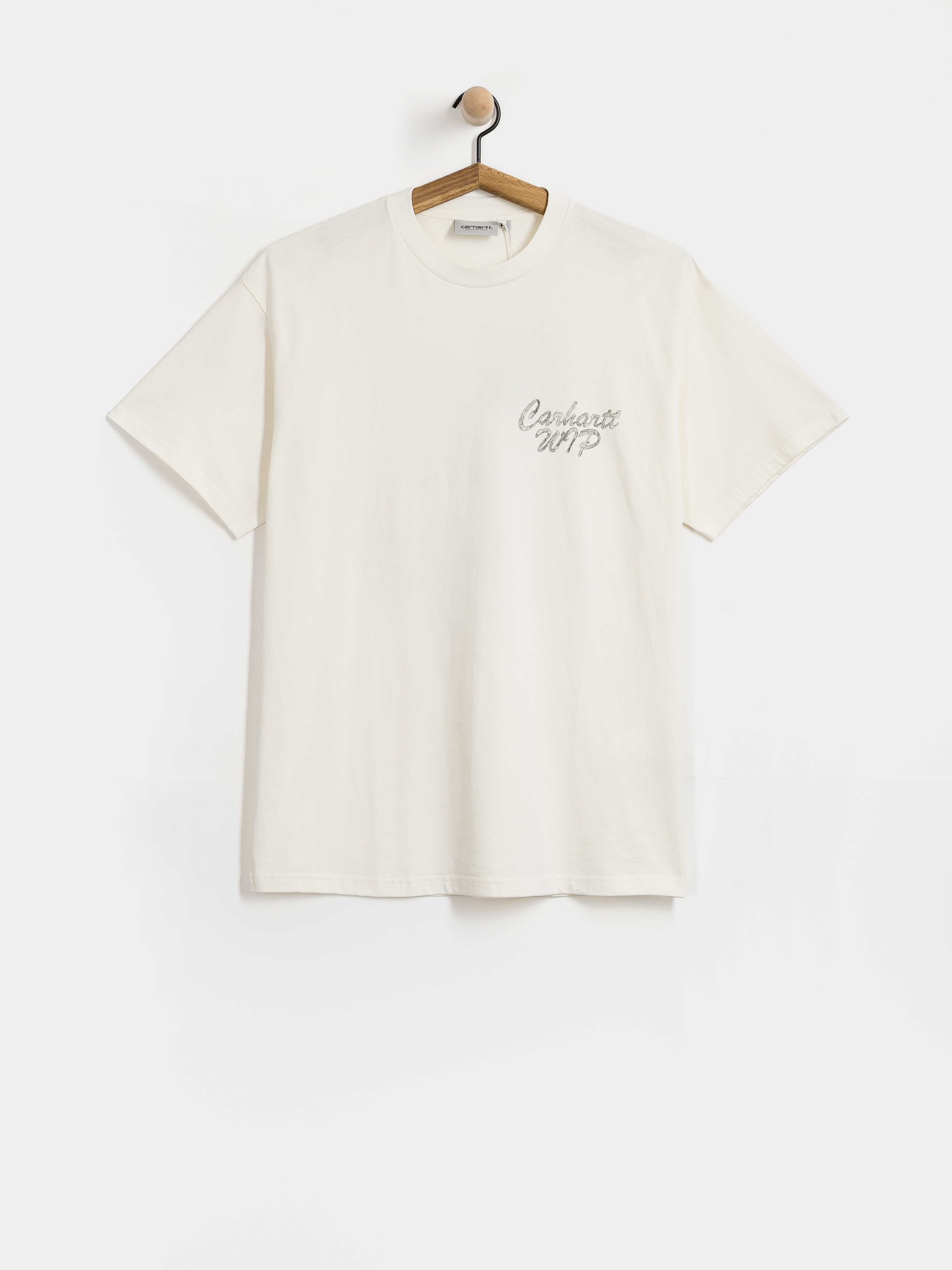 Футболка Carhartt WIP Hatching Script (wax/garment dyed)