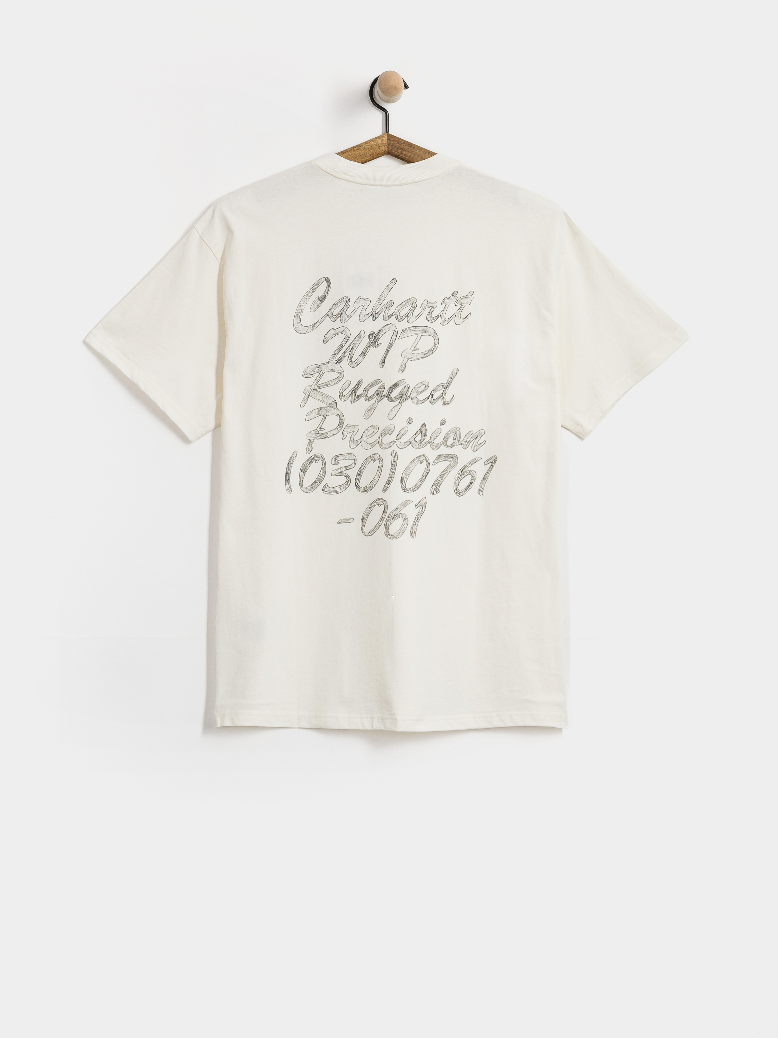 Футболка Carhartt WIP Hatching Script (wax/garment dyed)