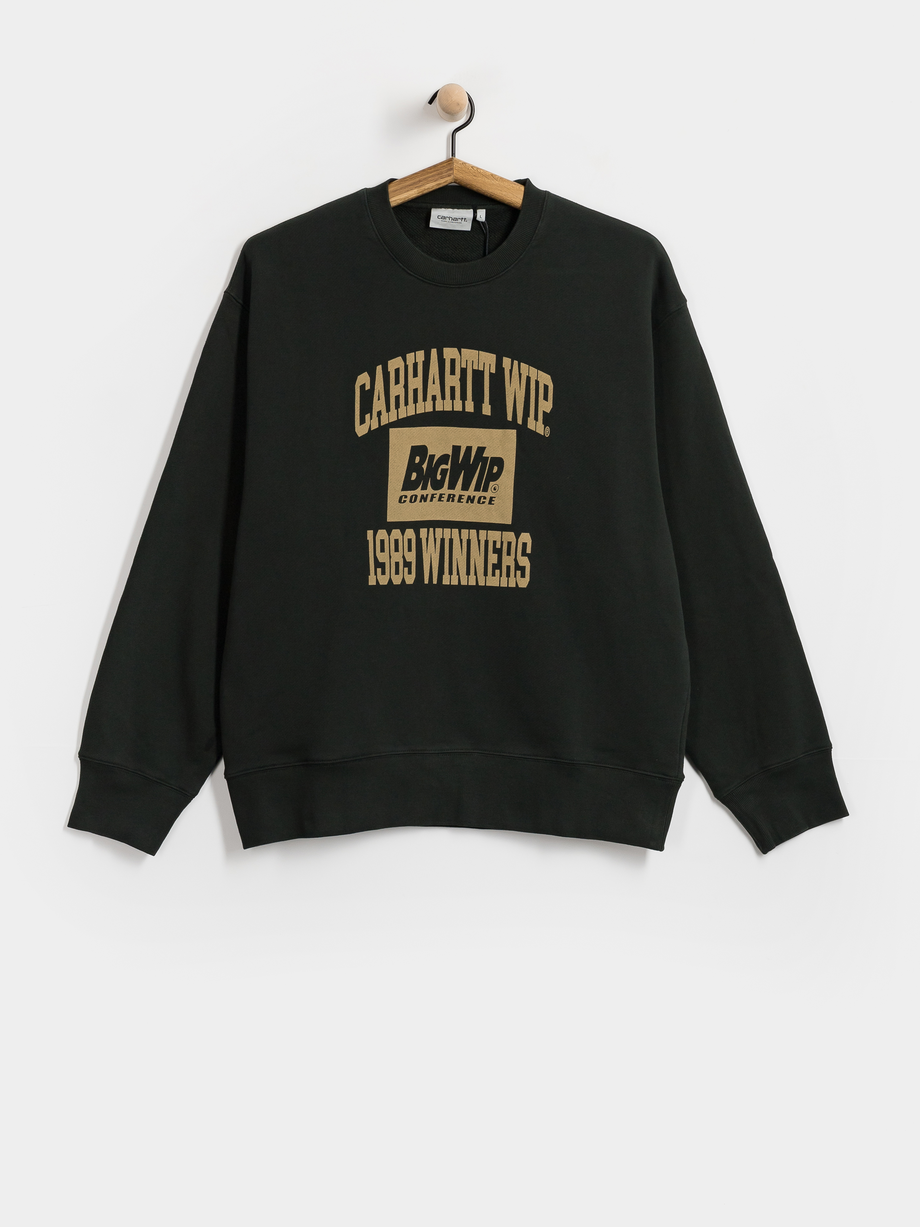 Світшот Carhartt WIP 1989 Winners (raven/heavy stone wash)