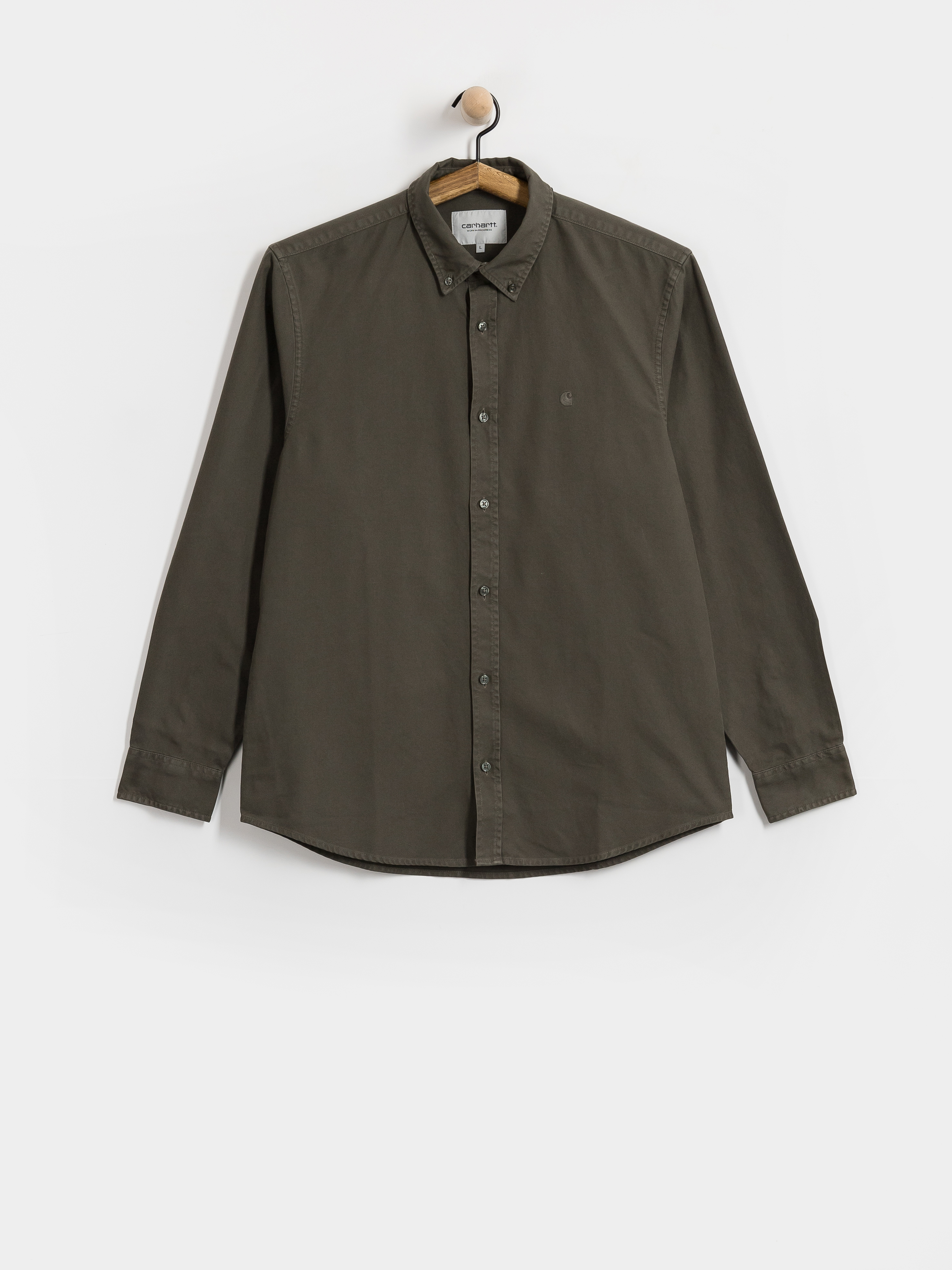 u0421u043eu0440u043eu0447u043au0430 Carhartt WIP Bolton (shungite/garment dyed)