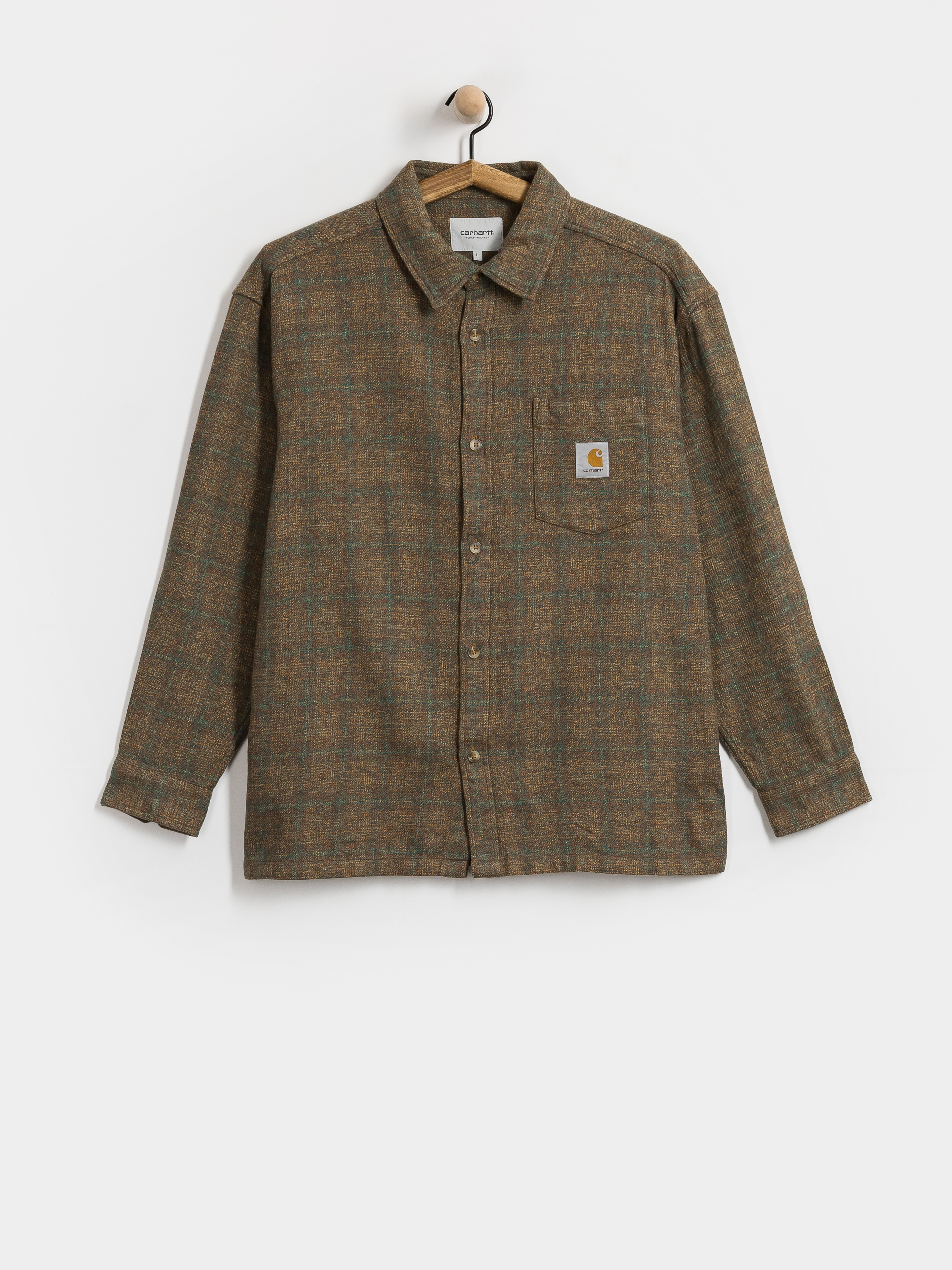 Сорочка Carhartt WIP Bagley (bagley check hamilton brown)