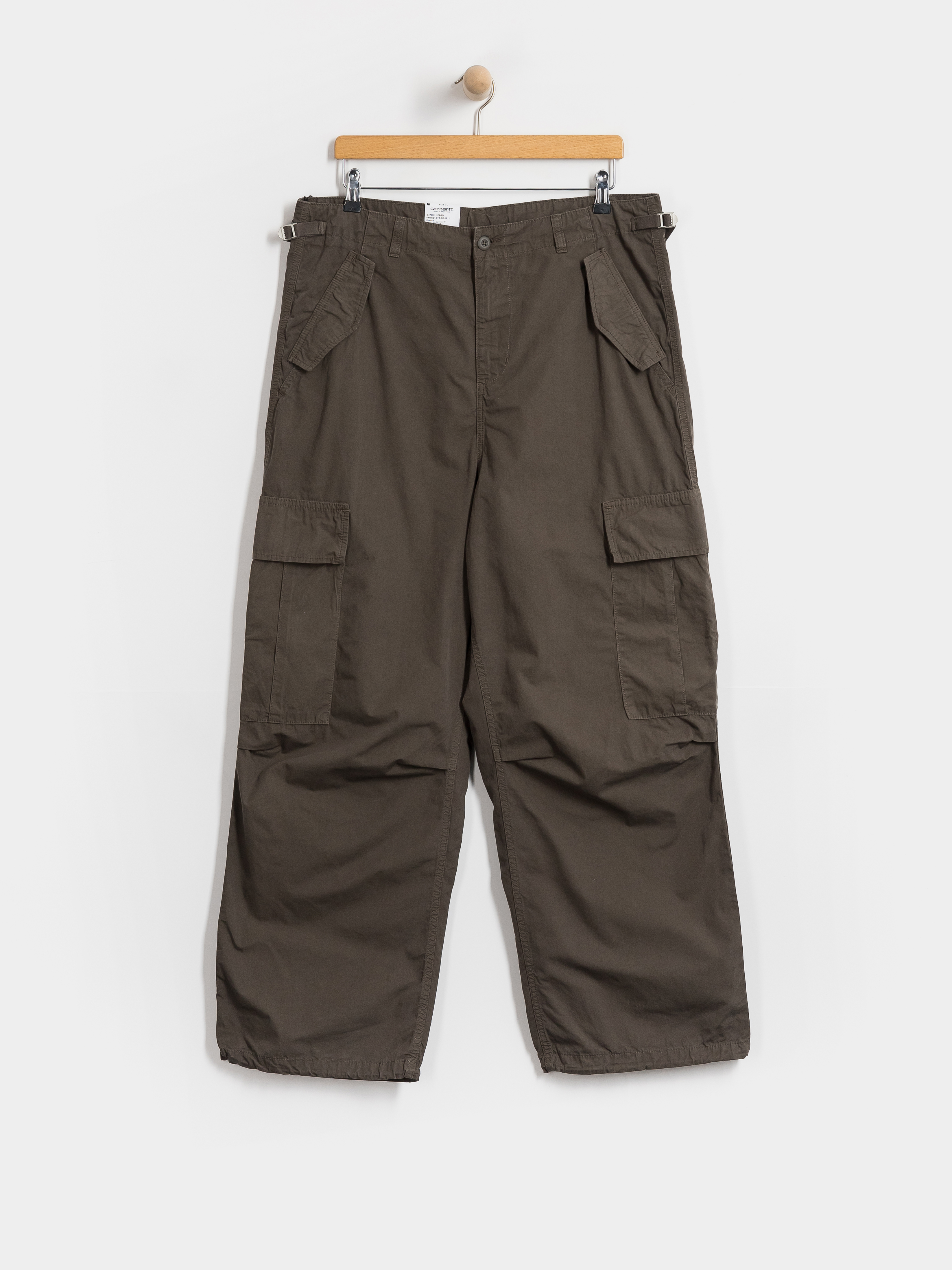 Штани Carhartt WIP Osborn Cargo (shungite/garment dyed)