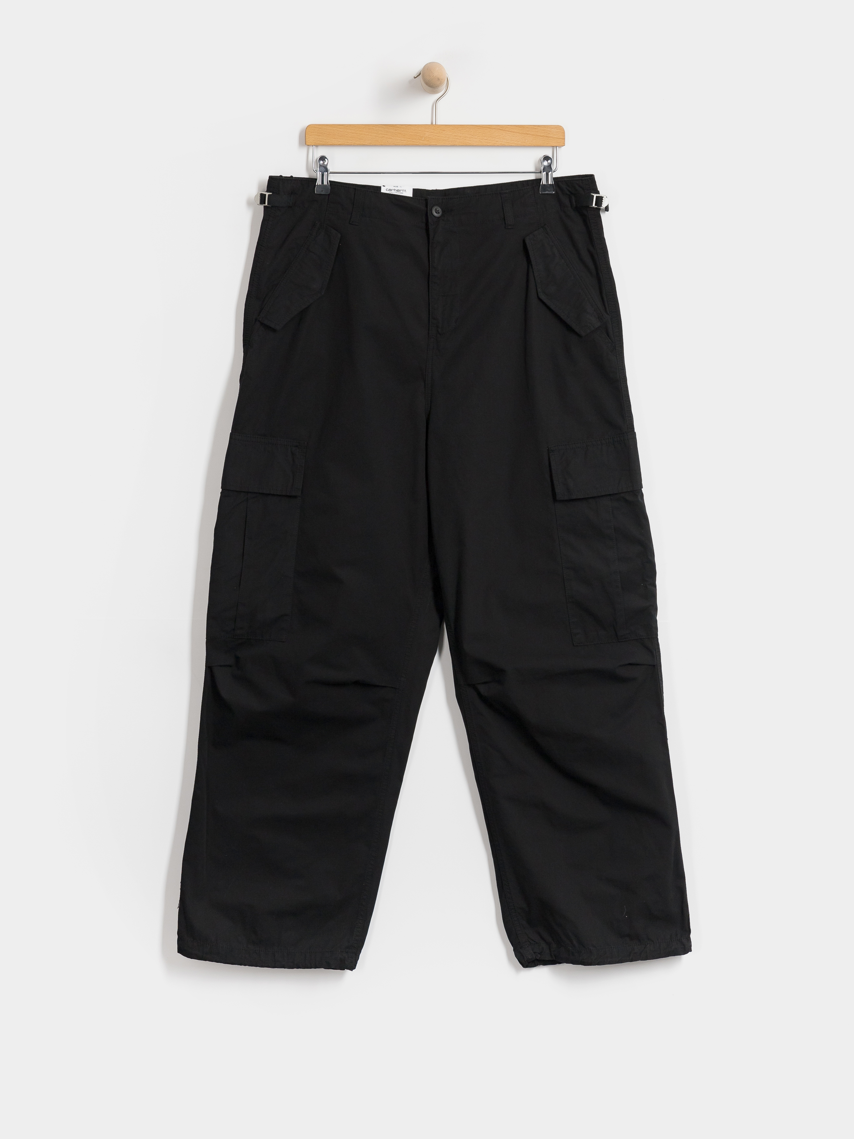 Штани Carhartt WIP Osborn Cargo (black/garment dyed)