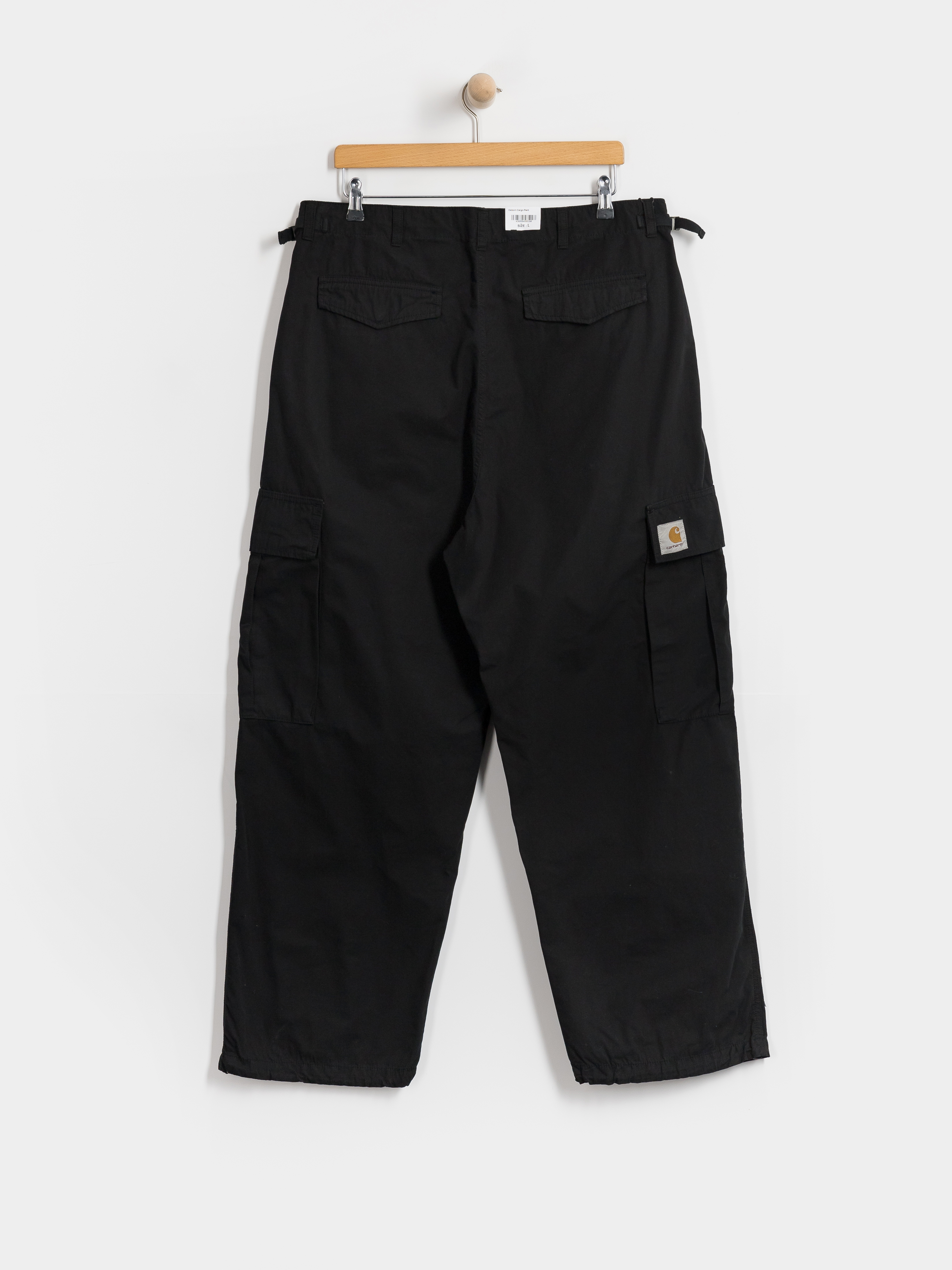 Штани Carhartt WIP Osborn Cargo (black/garment dyed)