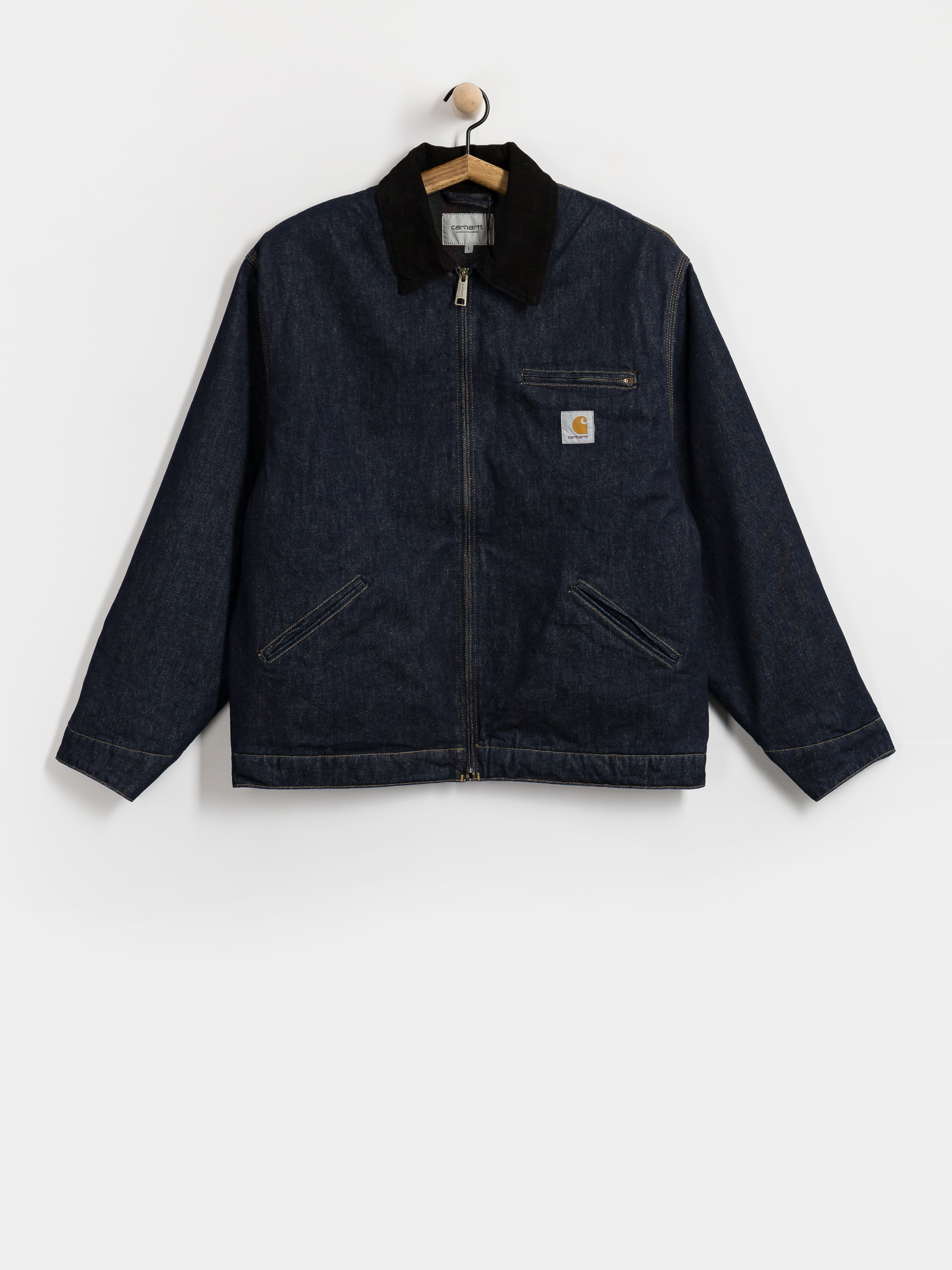 Куртка Carhartt WIP OG Detroit (blue/black/rinsed)