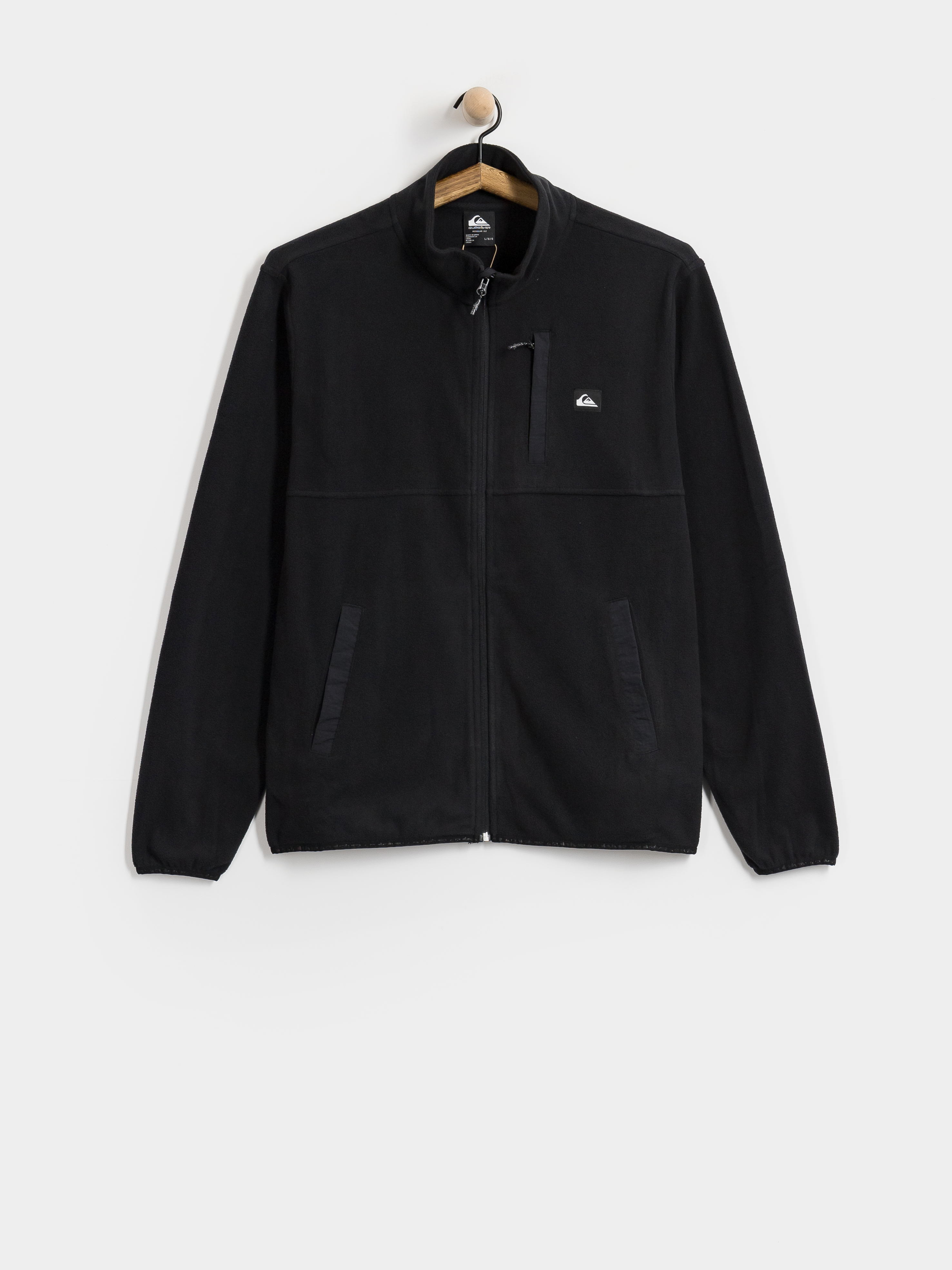 Чоловічий Флісовий светр Quiksilver No Destination Fz (black)