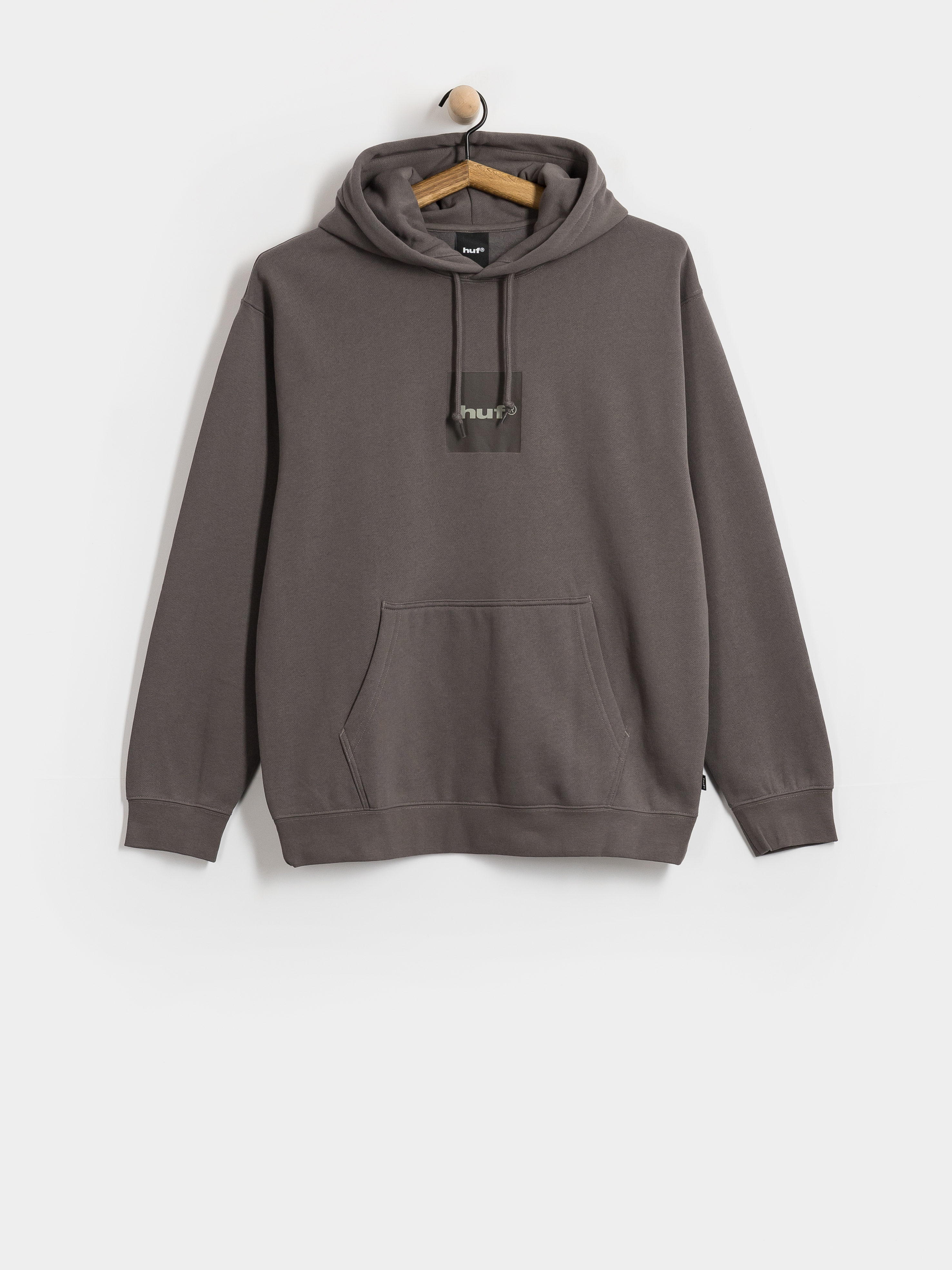 Худі HUF Box Logo HD (dark earth brown)