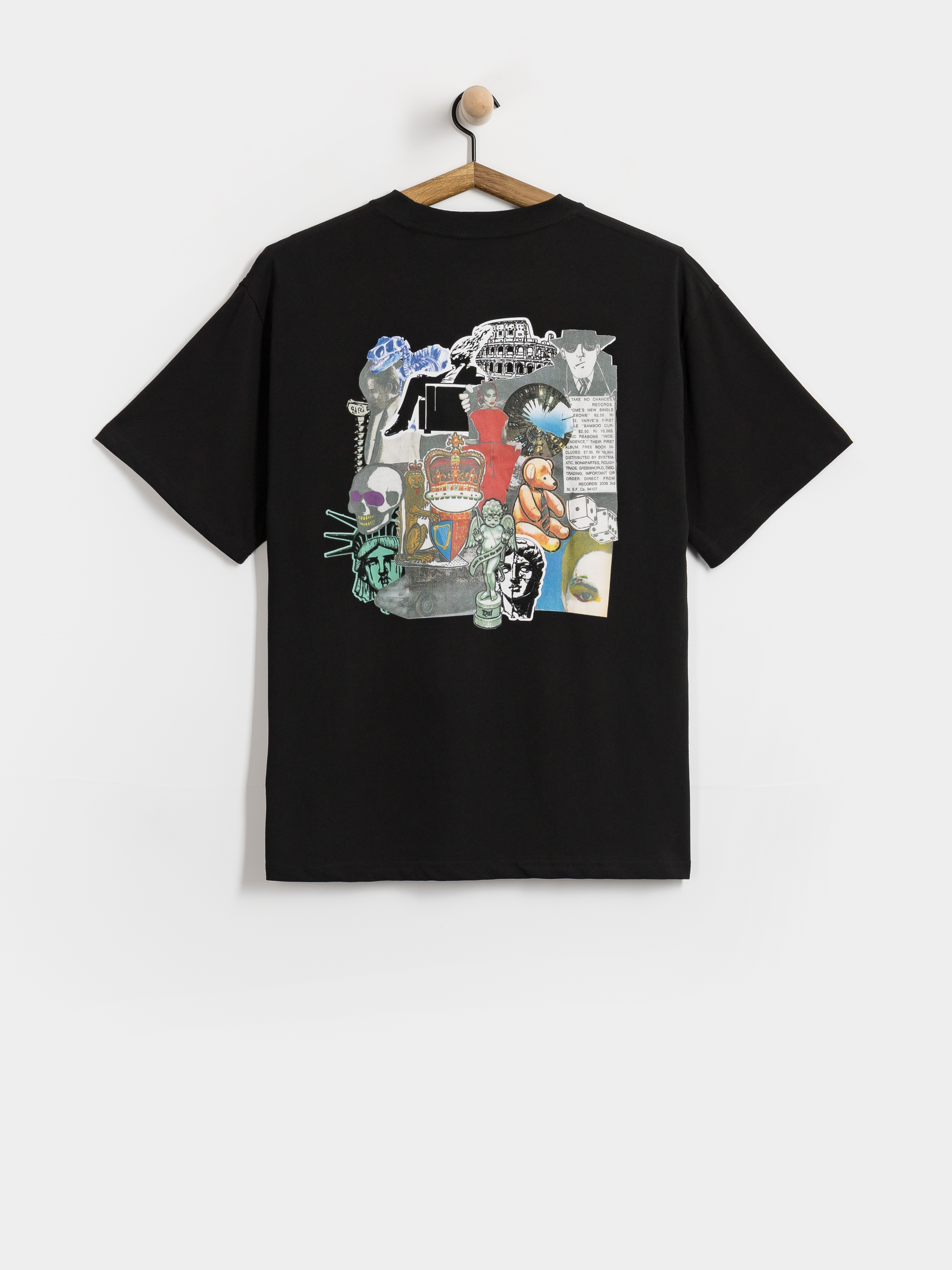 Футболка HUF Boulevard Status (black)