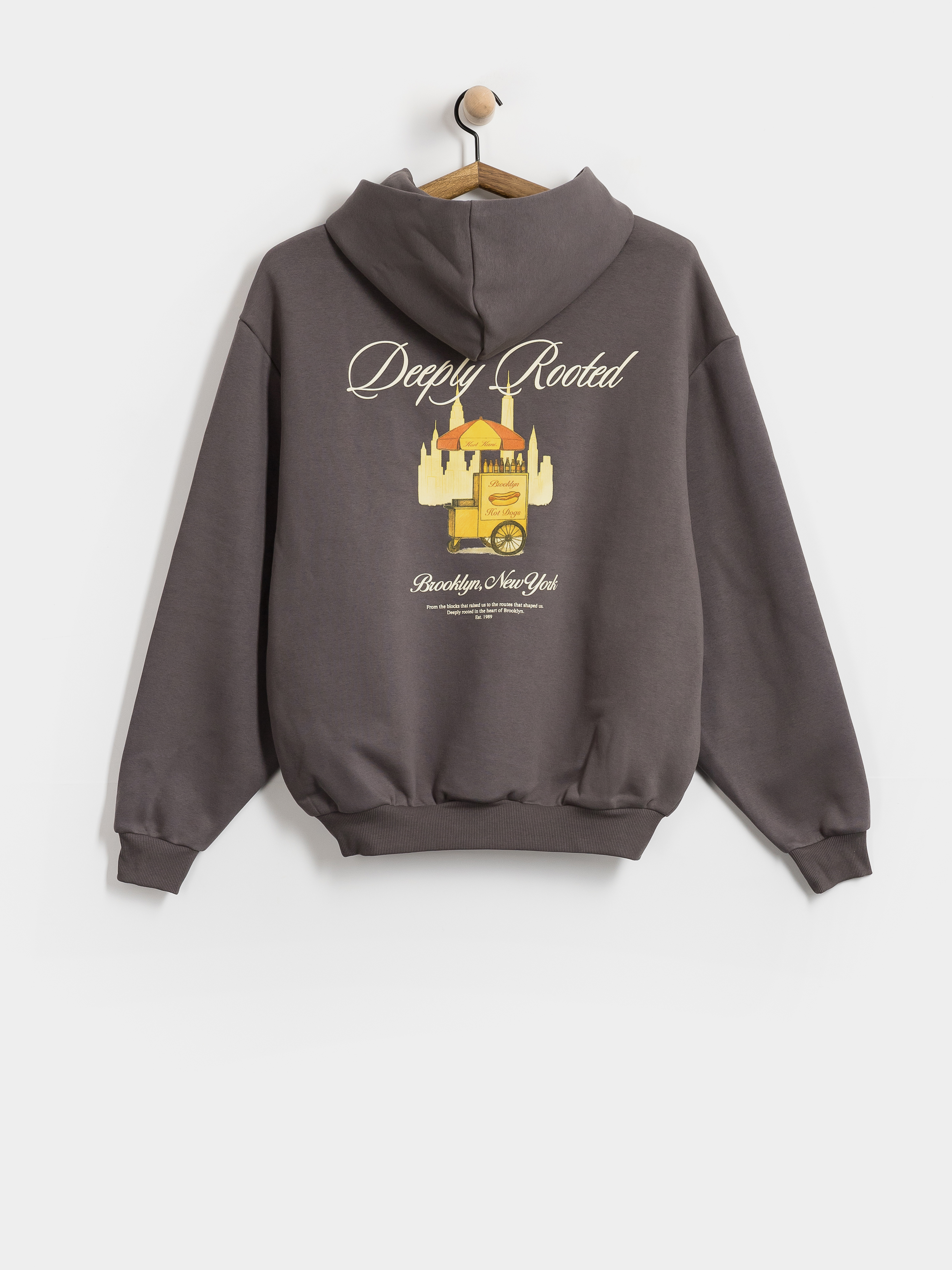 Худі Karl Kani Signature Hot Dog Oversized HD (dark grey)
