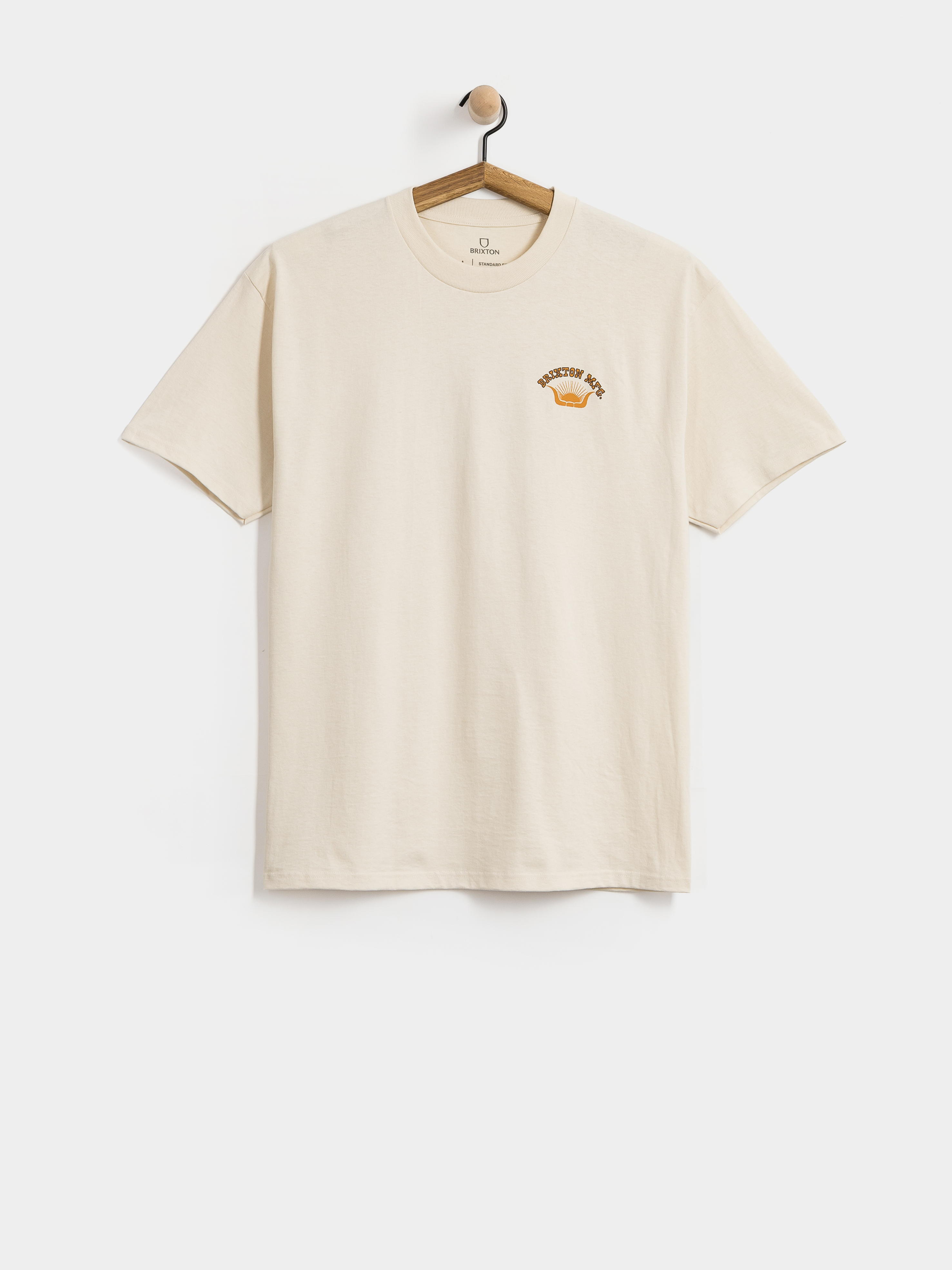 Футболка Brixton Stirrup Stnd (cream)