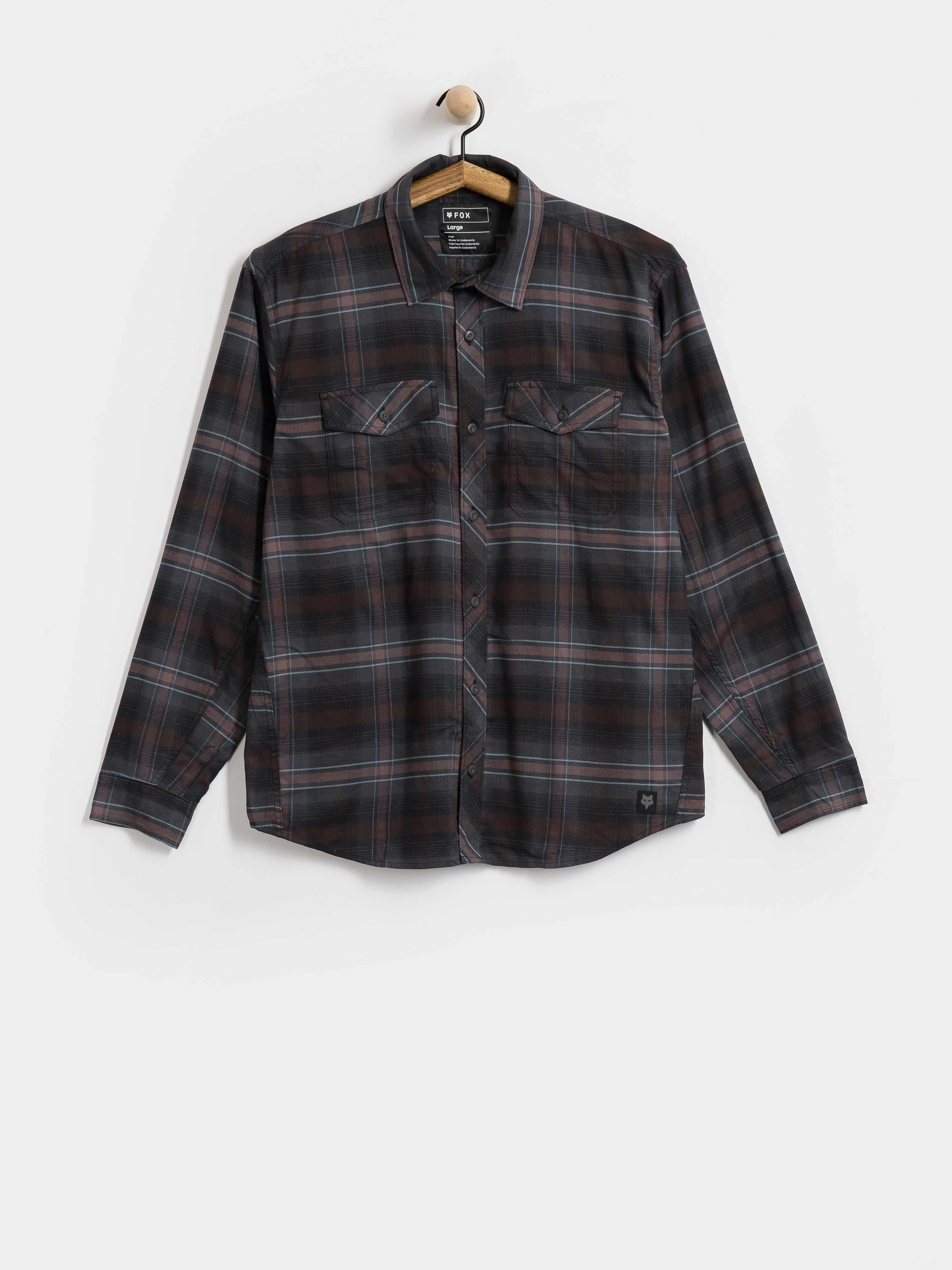 Сорочка Fox Survivalist Stretch Flannel (black)