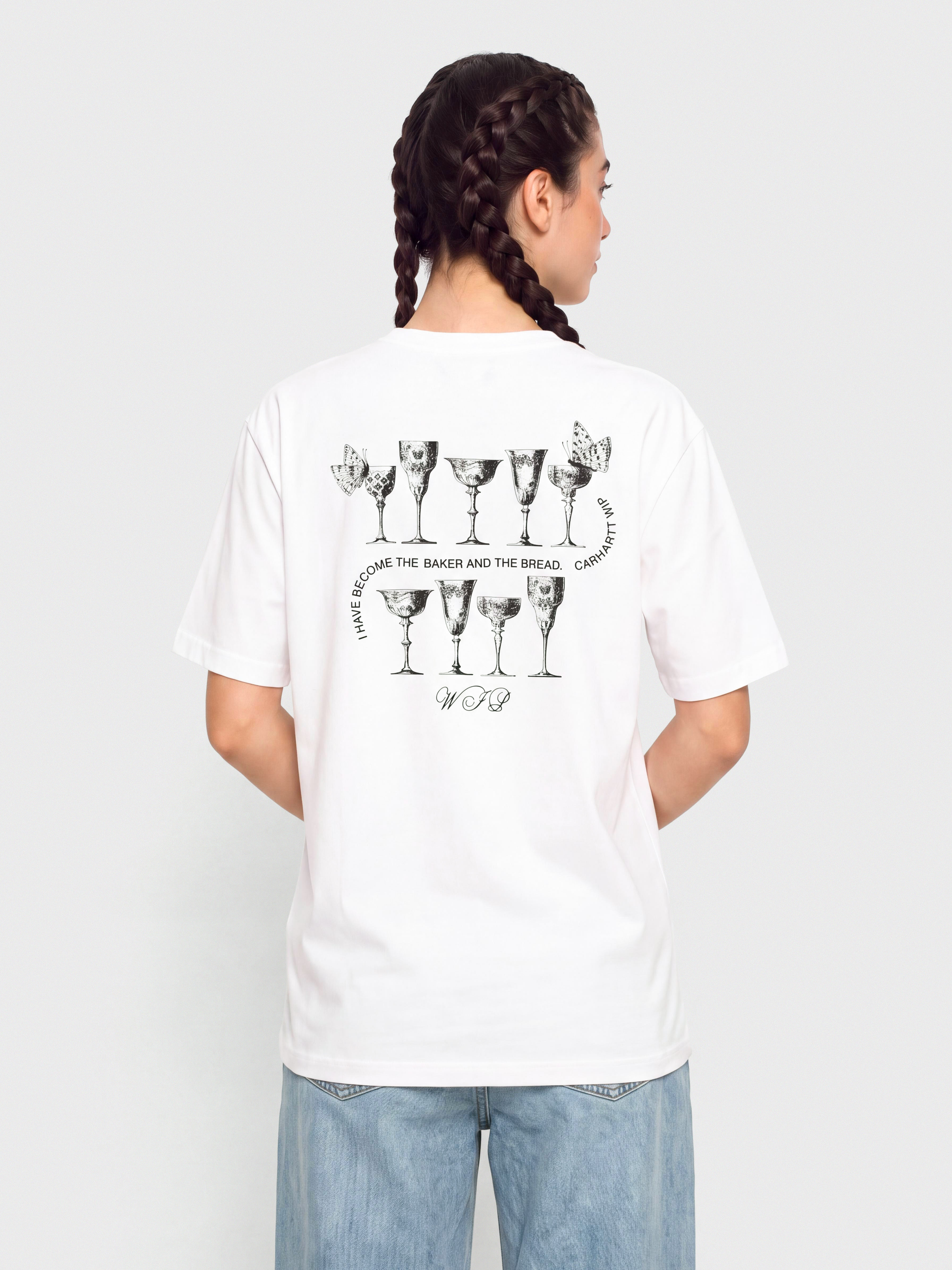 Футболка Carhartt WIP Silver Cups Wmn (white)