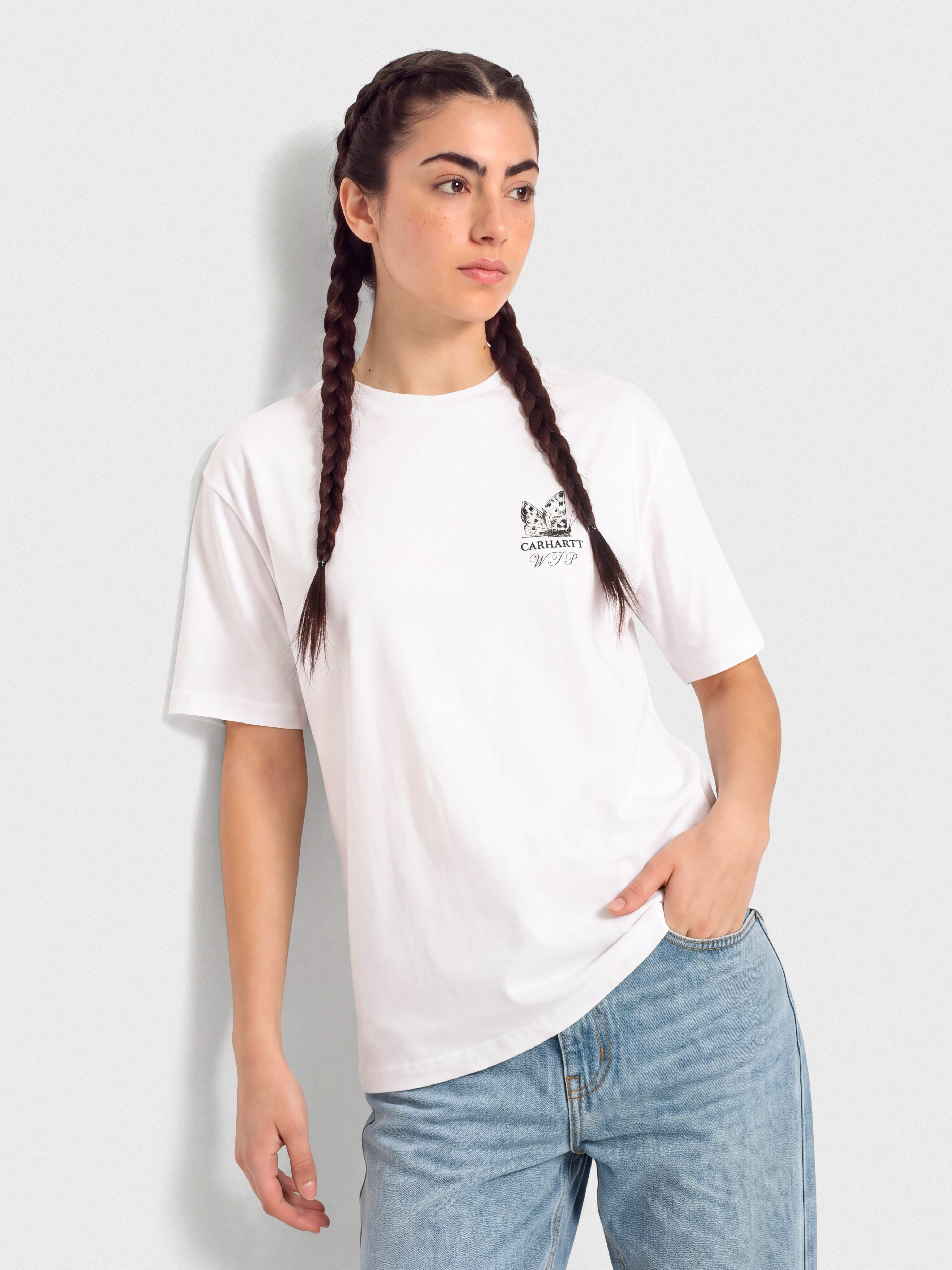 Футболка Carhartt WIP Silver Cups Wmn (white)