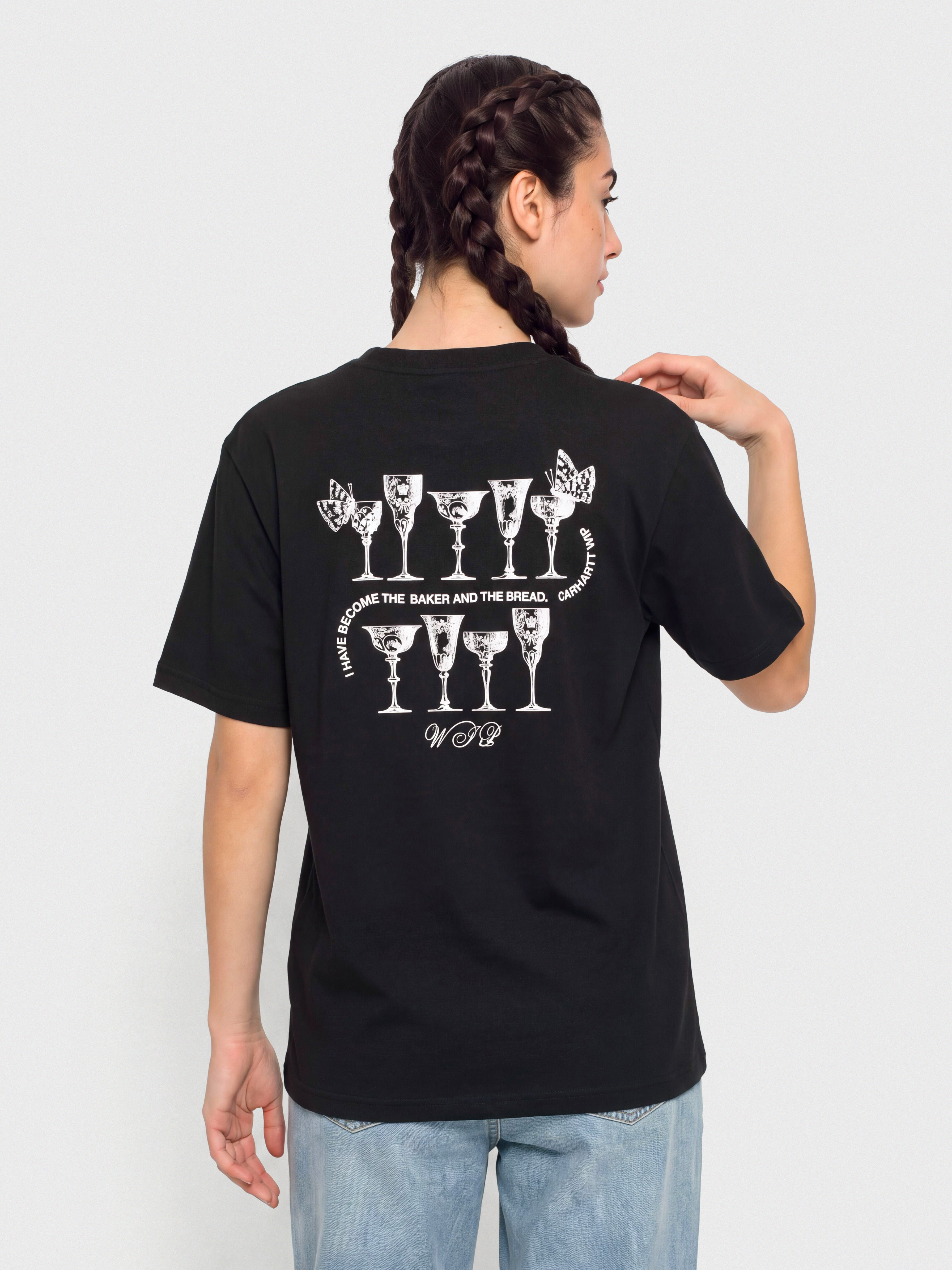 Футболка Carhartt WIP Silver Cups Wmn (black)
