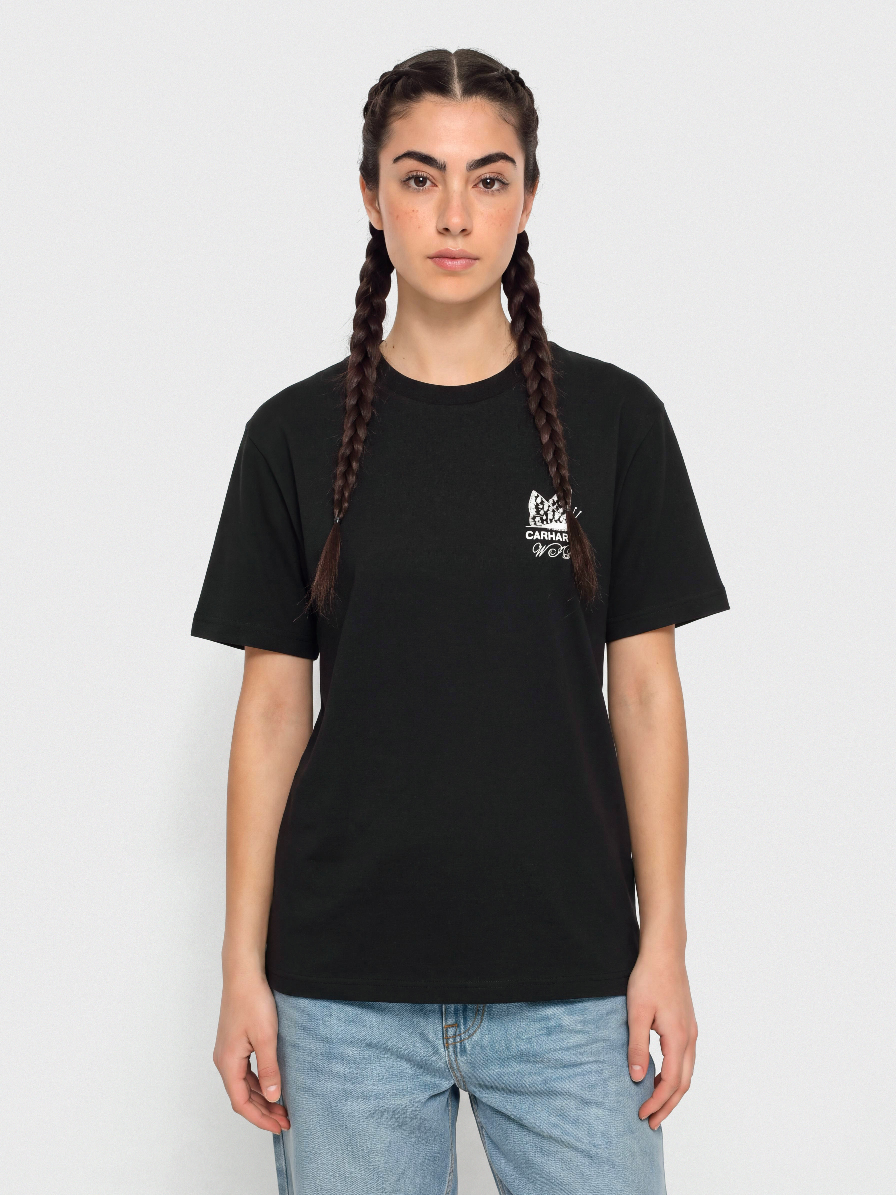 Футболка Carhartt WIP Silver Cups Wmn (black)