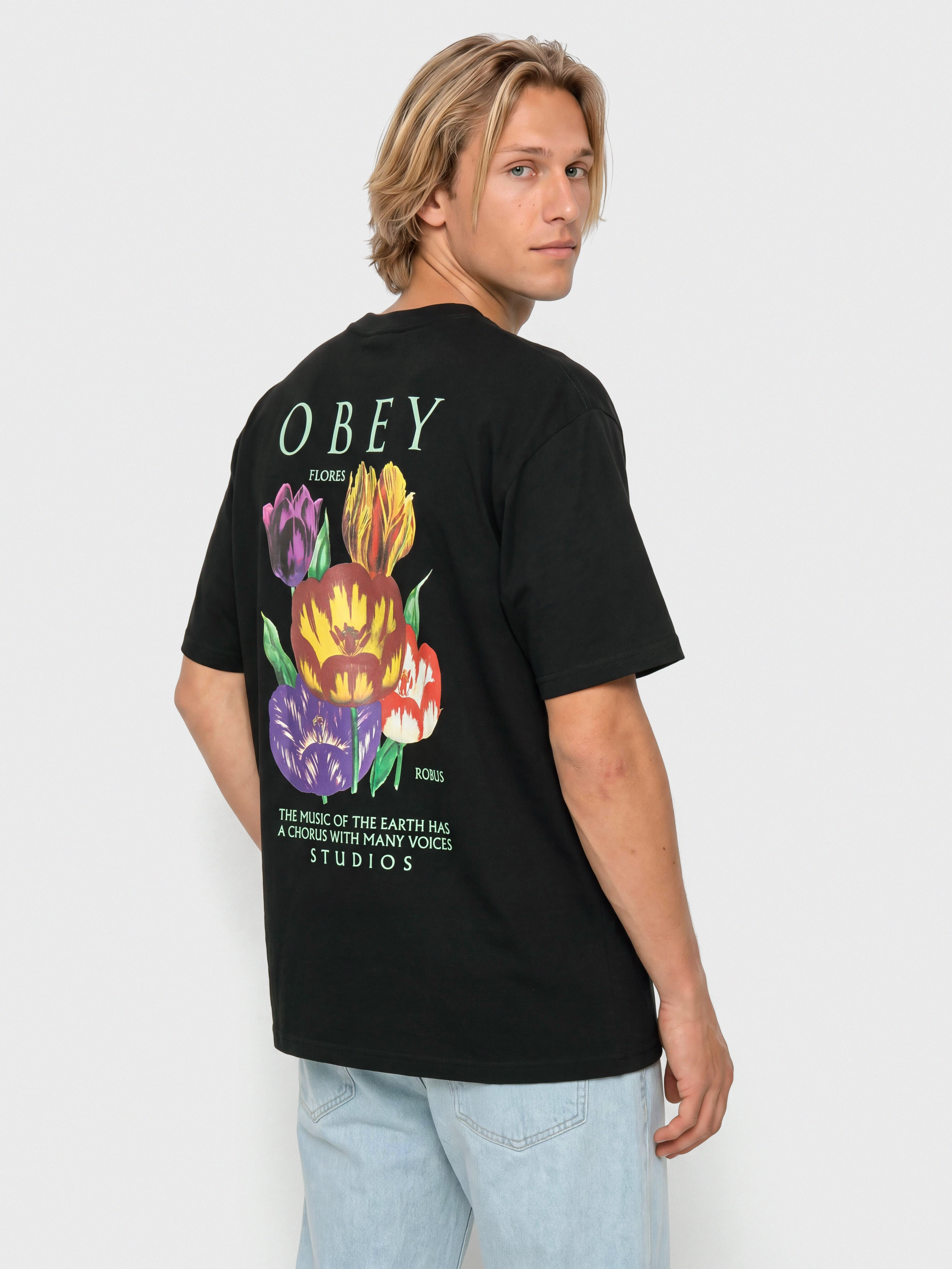 u0424u0443u0442u0431u043eu043bu043au0430 OBEY Flores Robus (black)