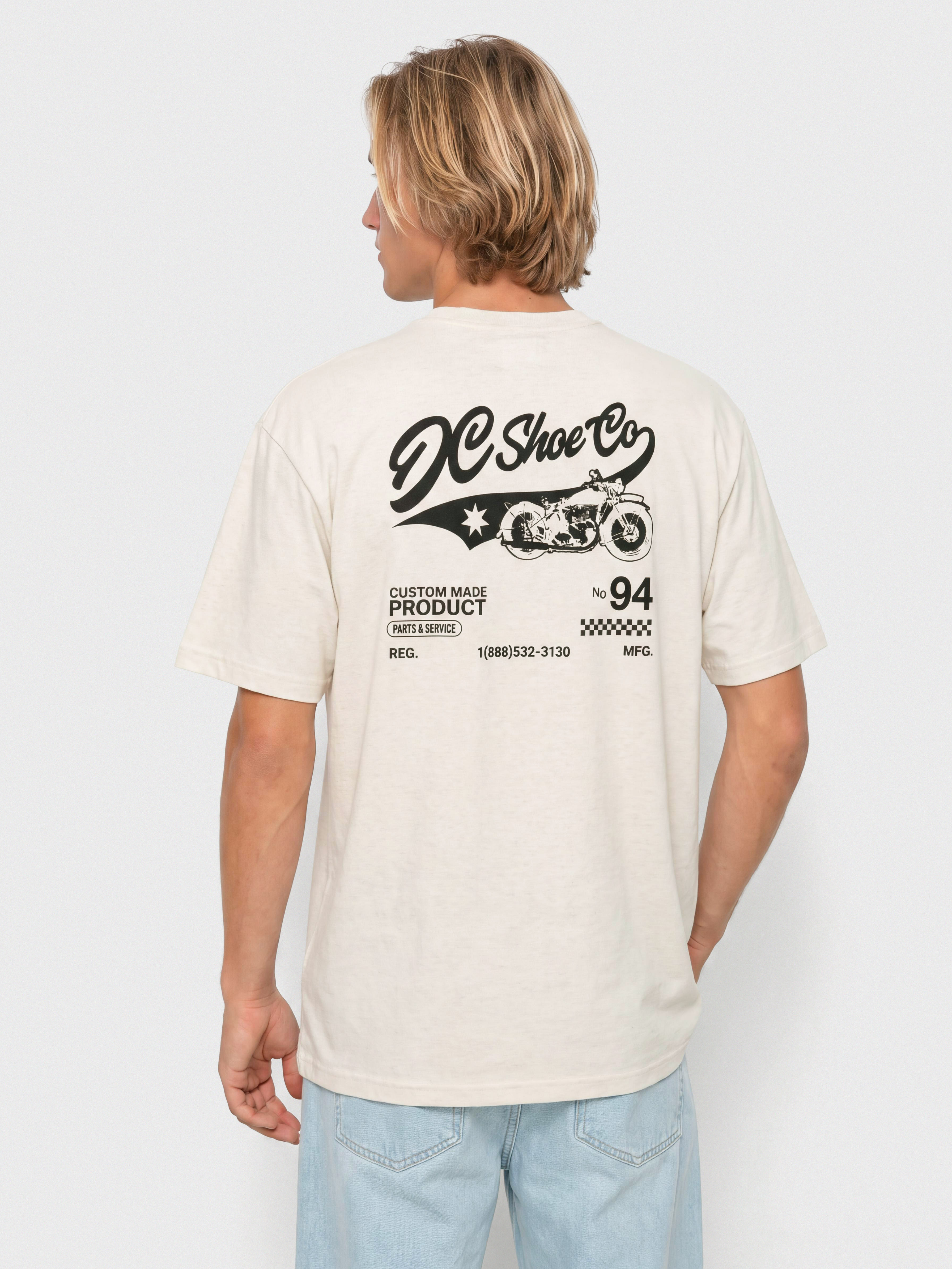 Футболка DC Chopper Hss (oatmeal heather)