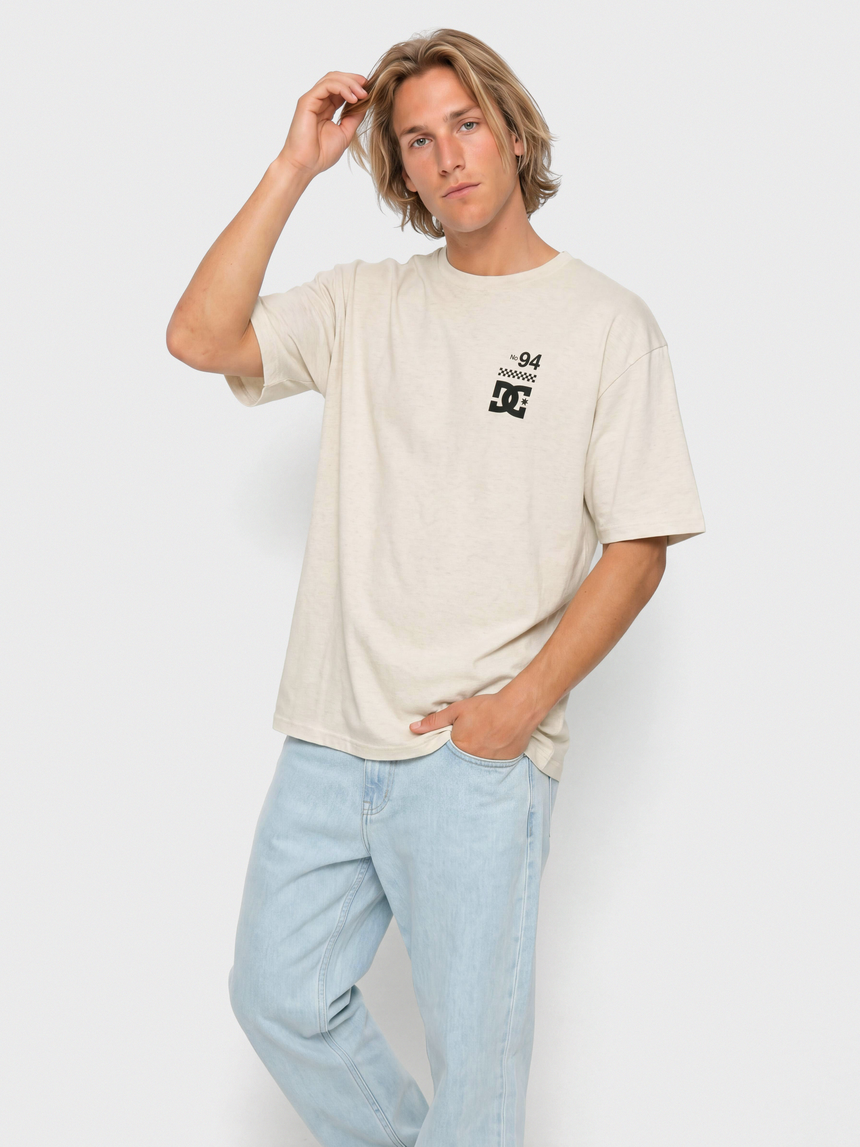 Футболка DC Chopper Hss (oatmeal heather)