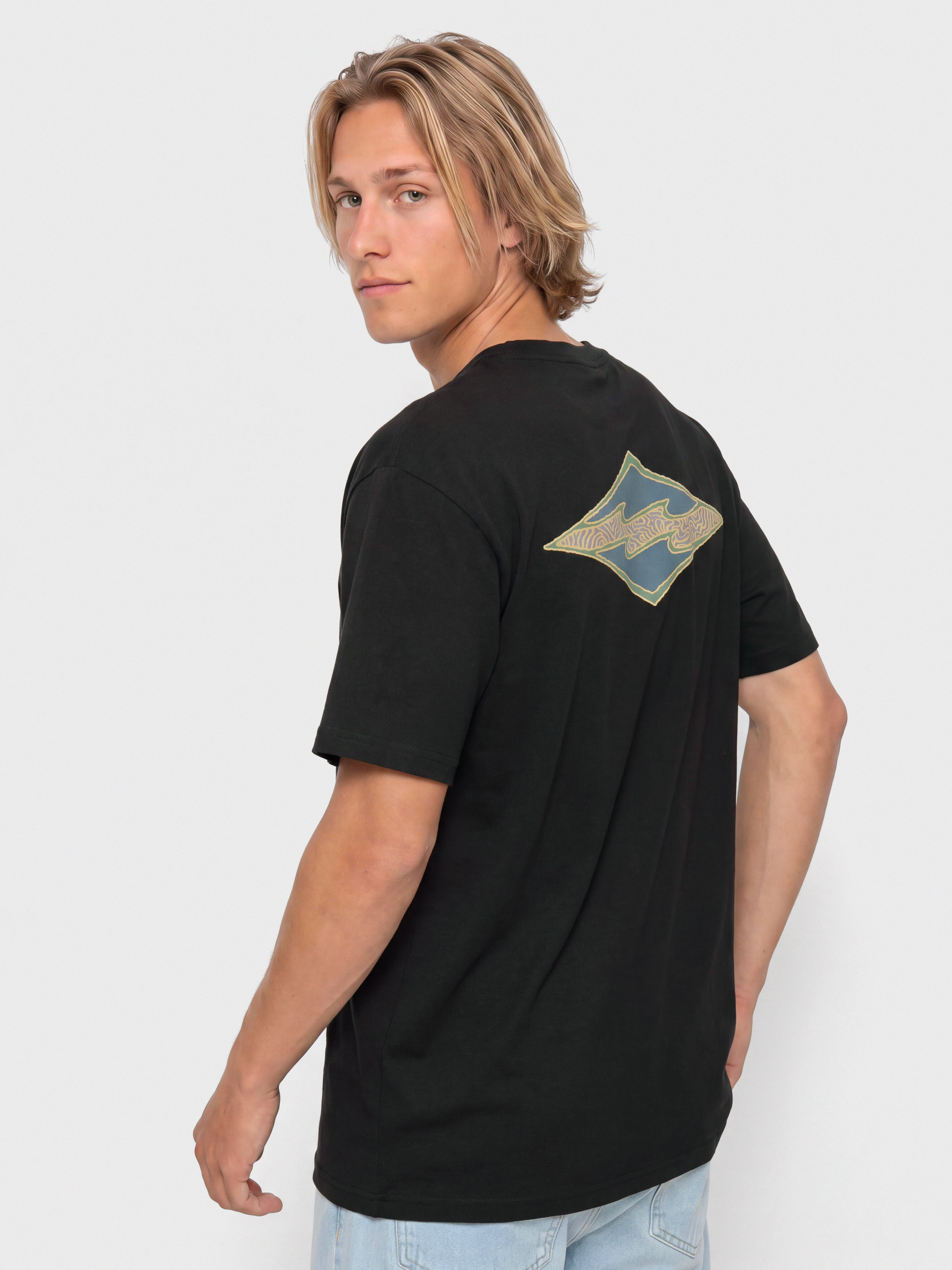 Футболка Billabong Crayon Wave (black)