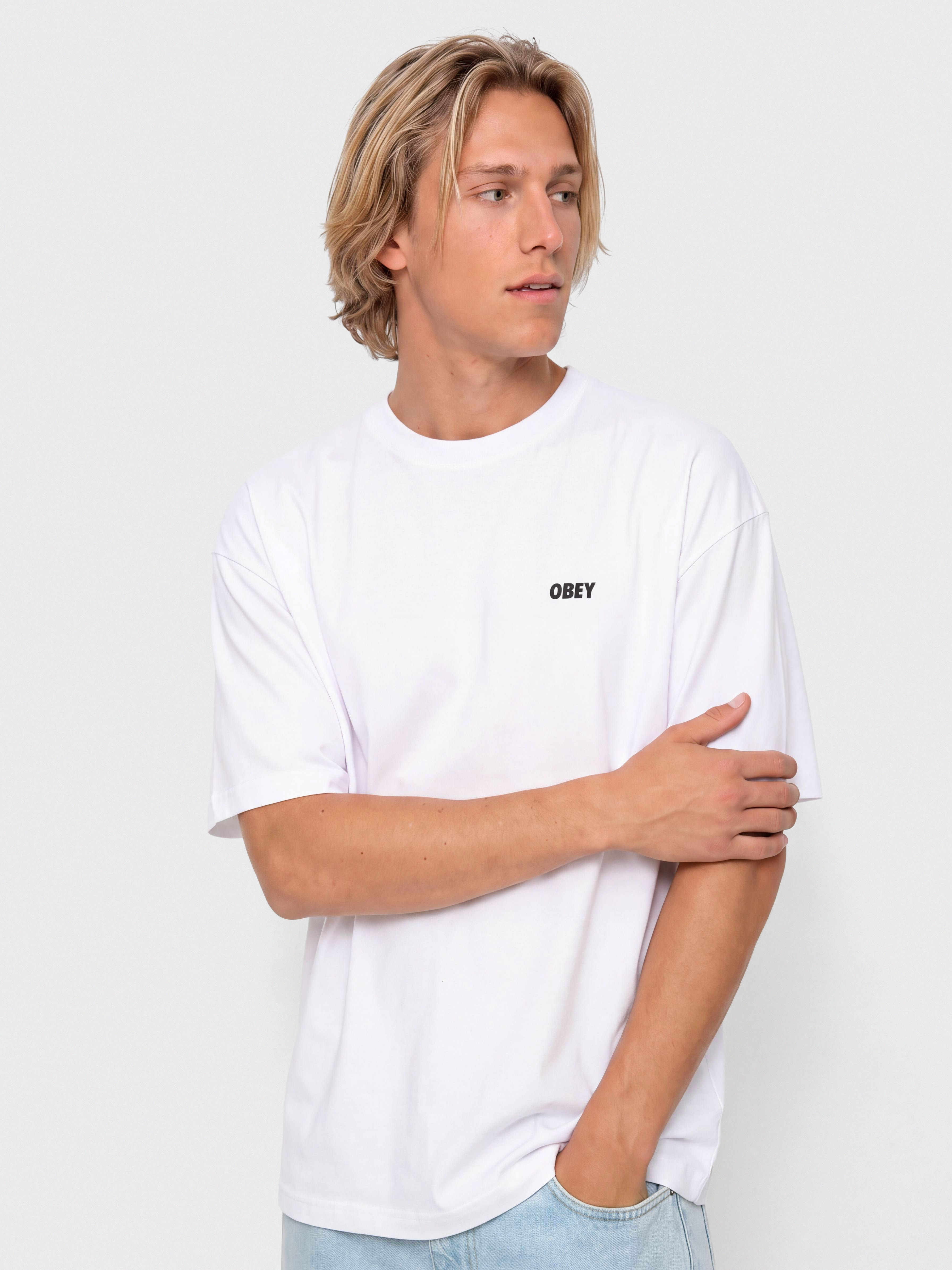 Футболка OBEY Pastures (white)