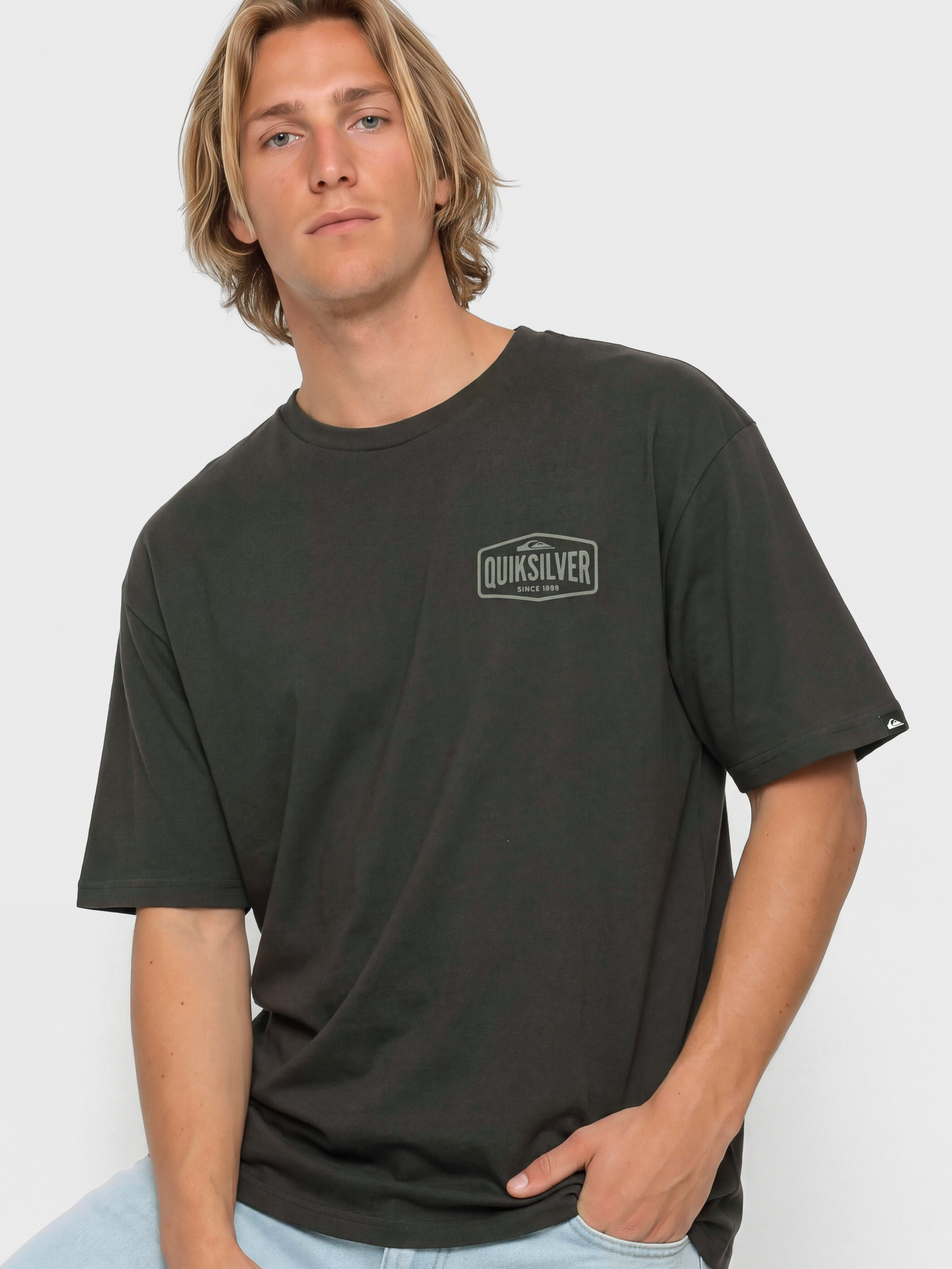 Футболка Quiksilver Ev Surf Garage (tarmac)