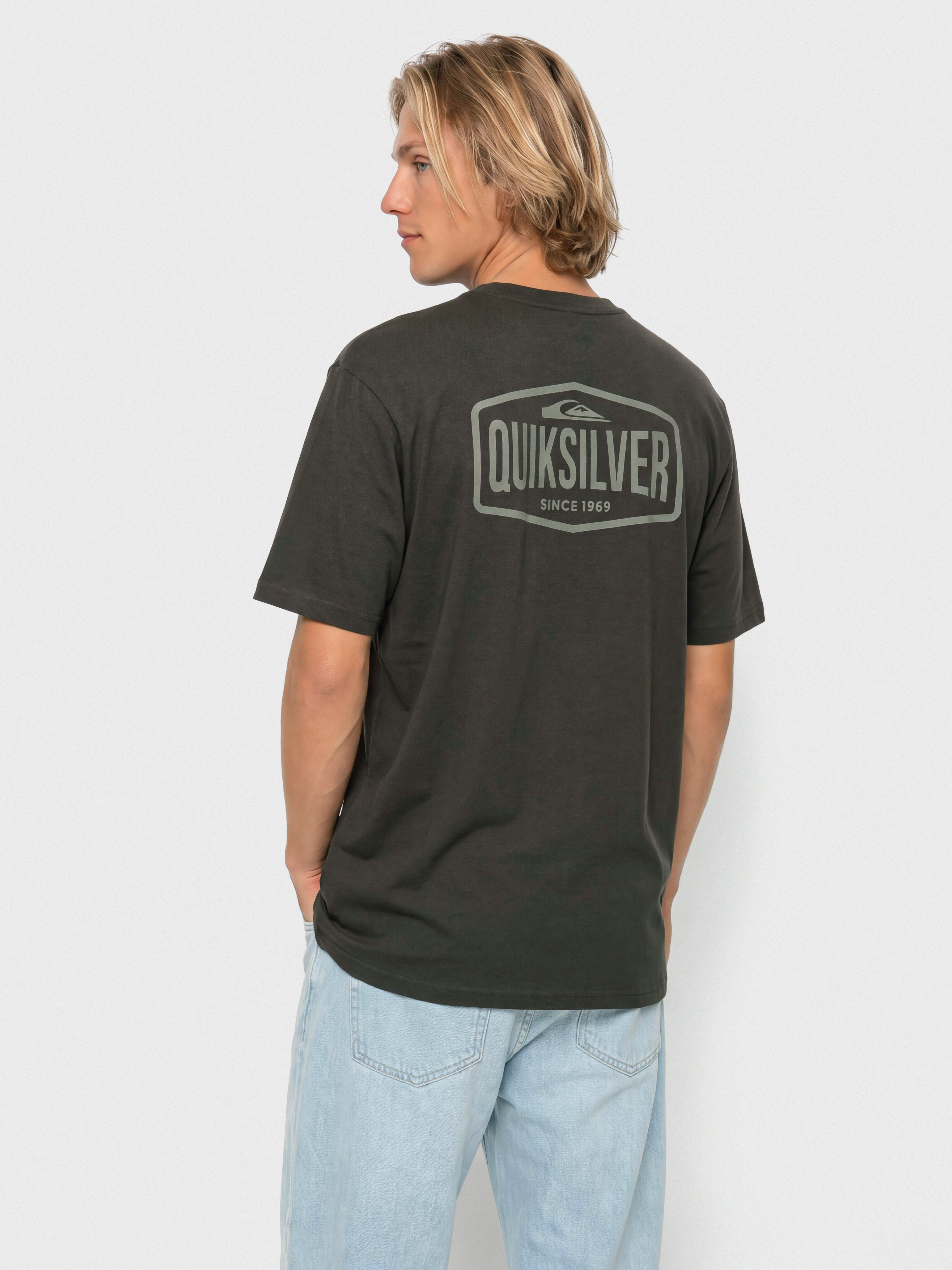 Футболка Quiksilver Ev Surf Garage (tarmac)