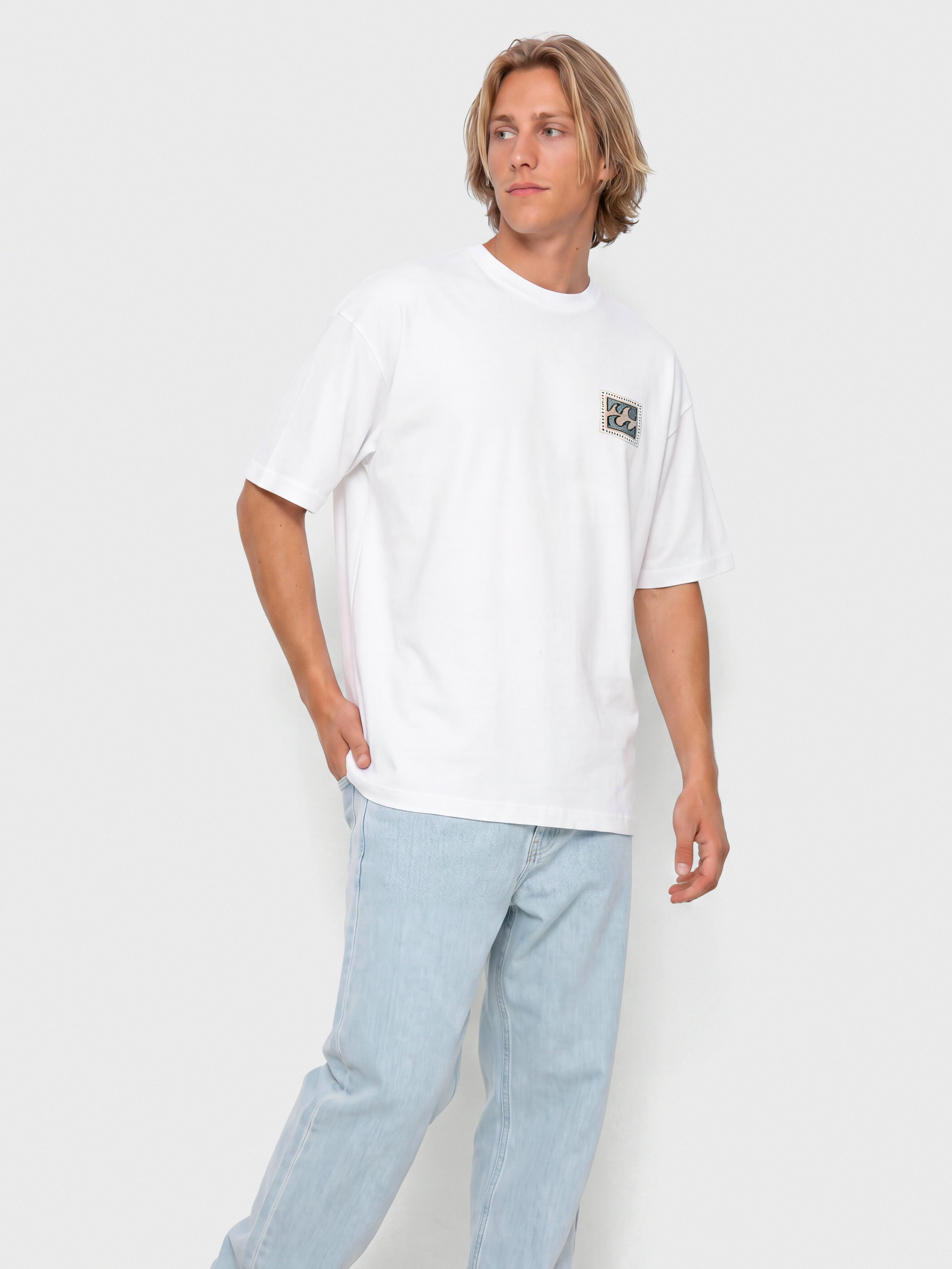 Футболка Billabong Crayon Wave (white)